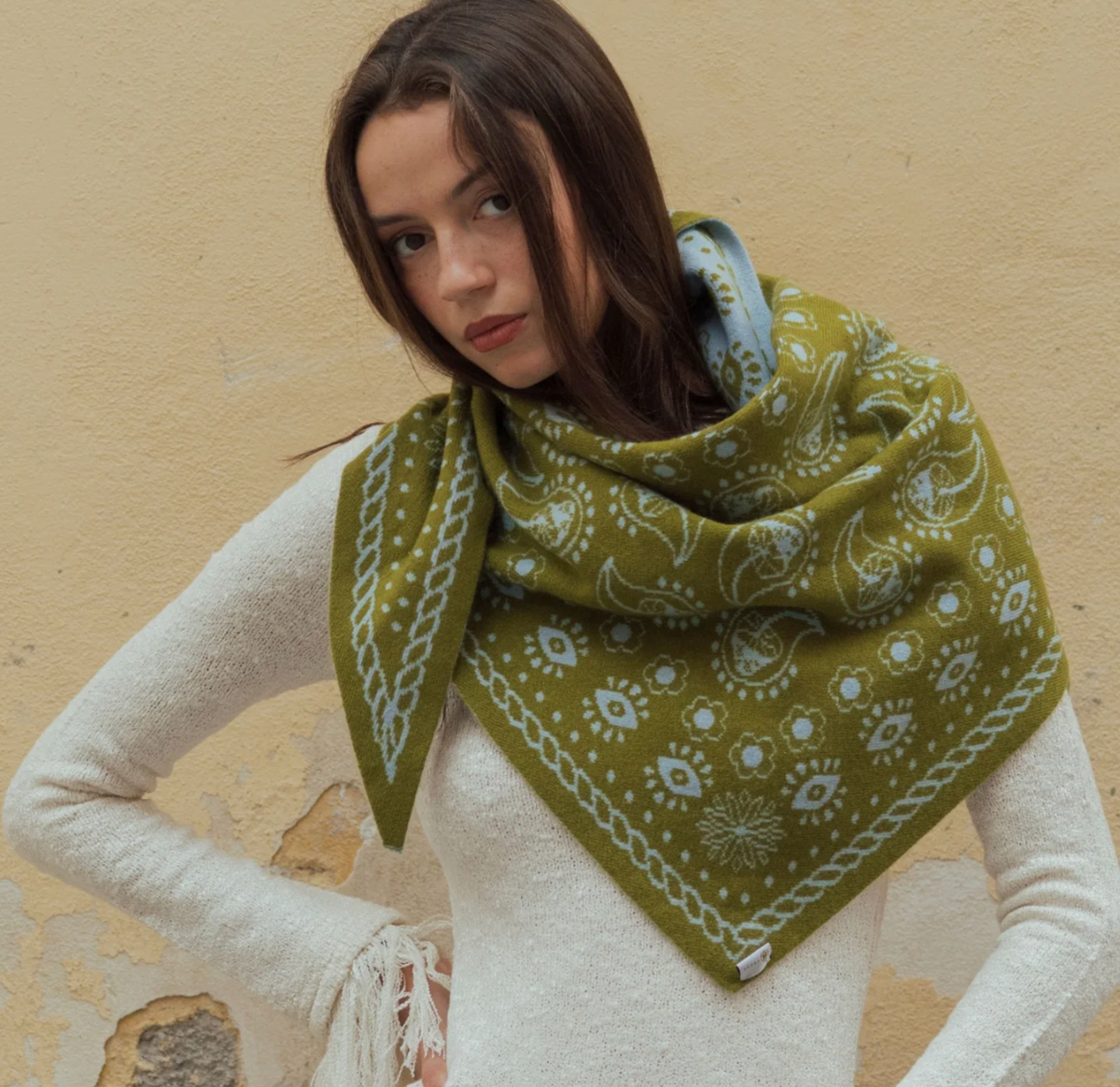 Fable Triangle Scarf