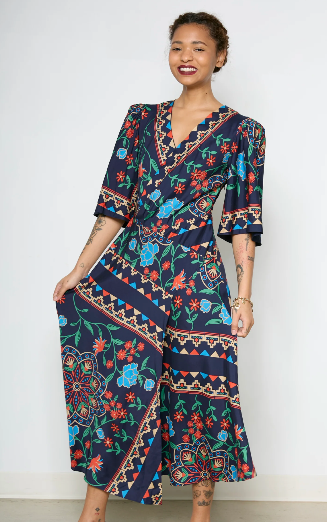Surplice Dress