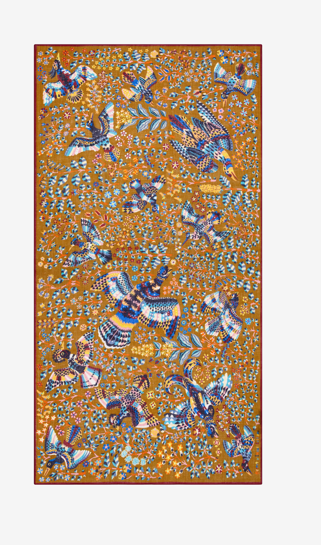 Scarf 100 - Rene Perrot - Brown