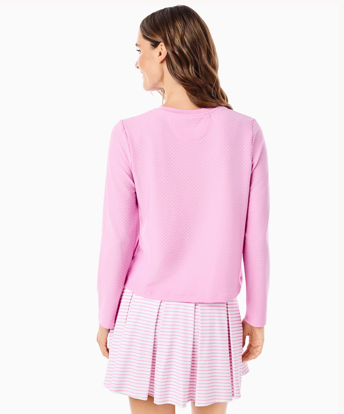 Walnut Long Sleeve- Cotton Candy