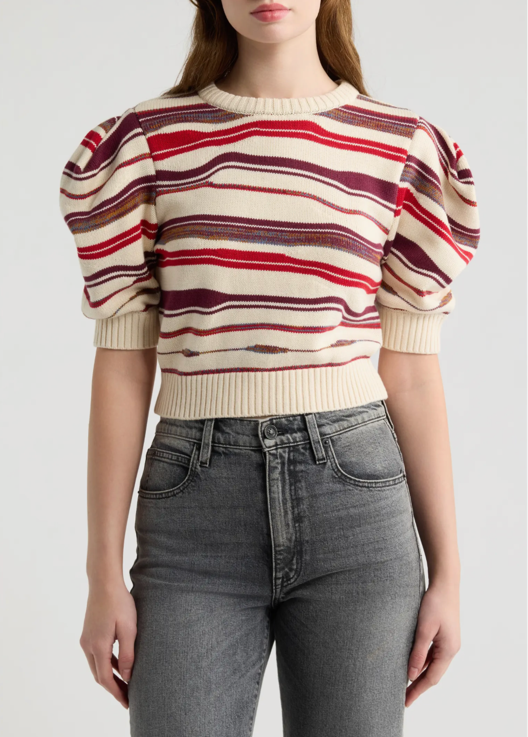 Rei Puff Sleeve Sweater