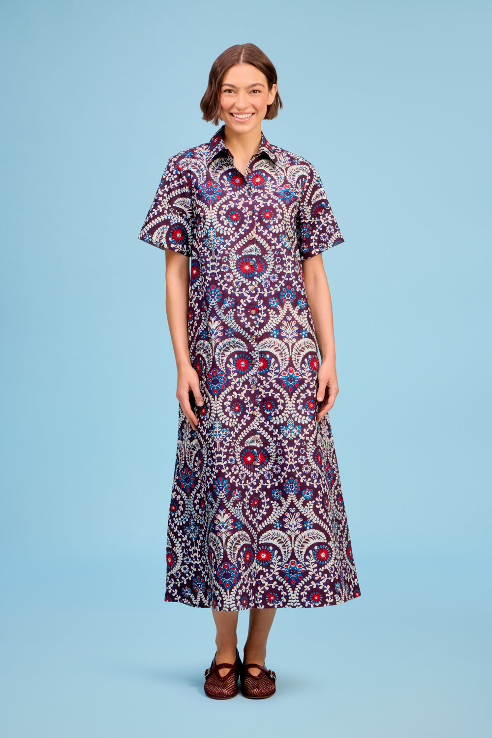 Gibbons Dress- Scroll