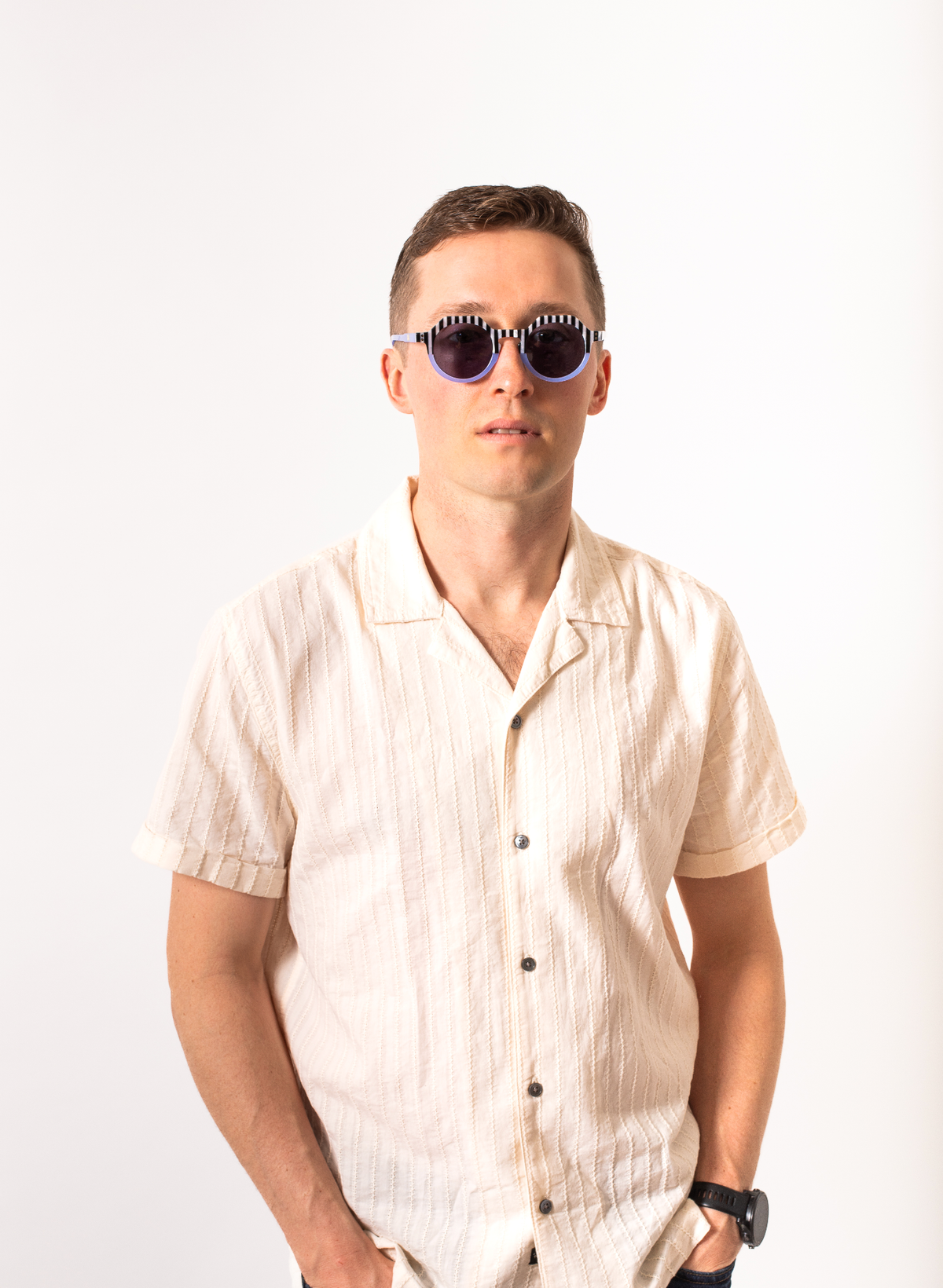 Georgie Sunglasses - Pool Boy Blues