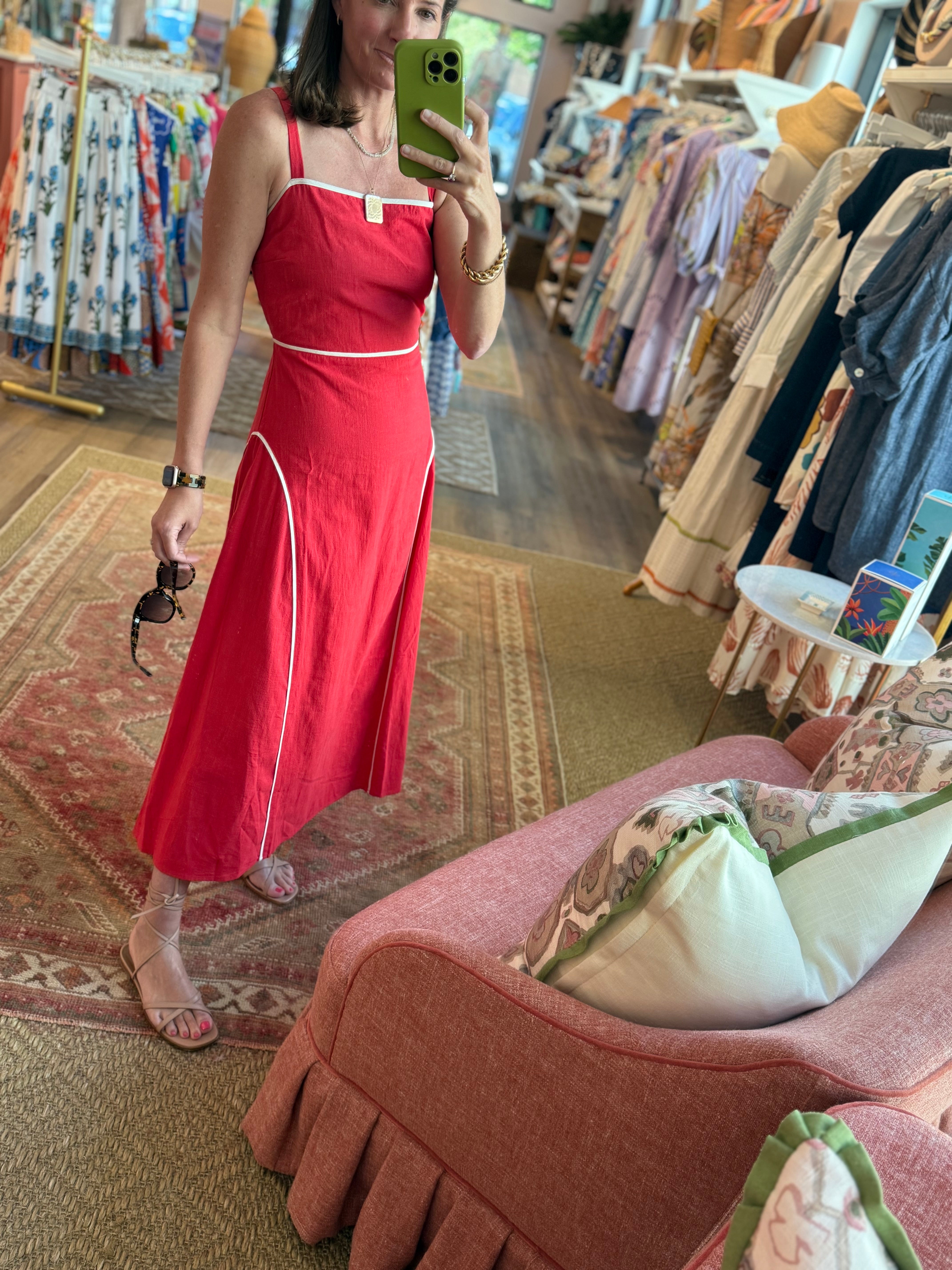 Saffron Muse Maxi Dress