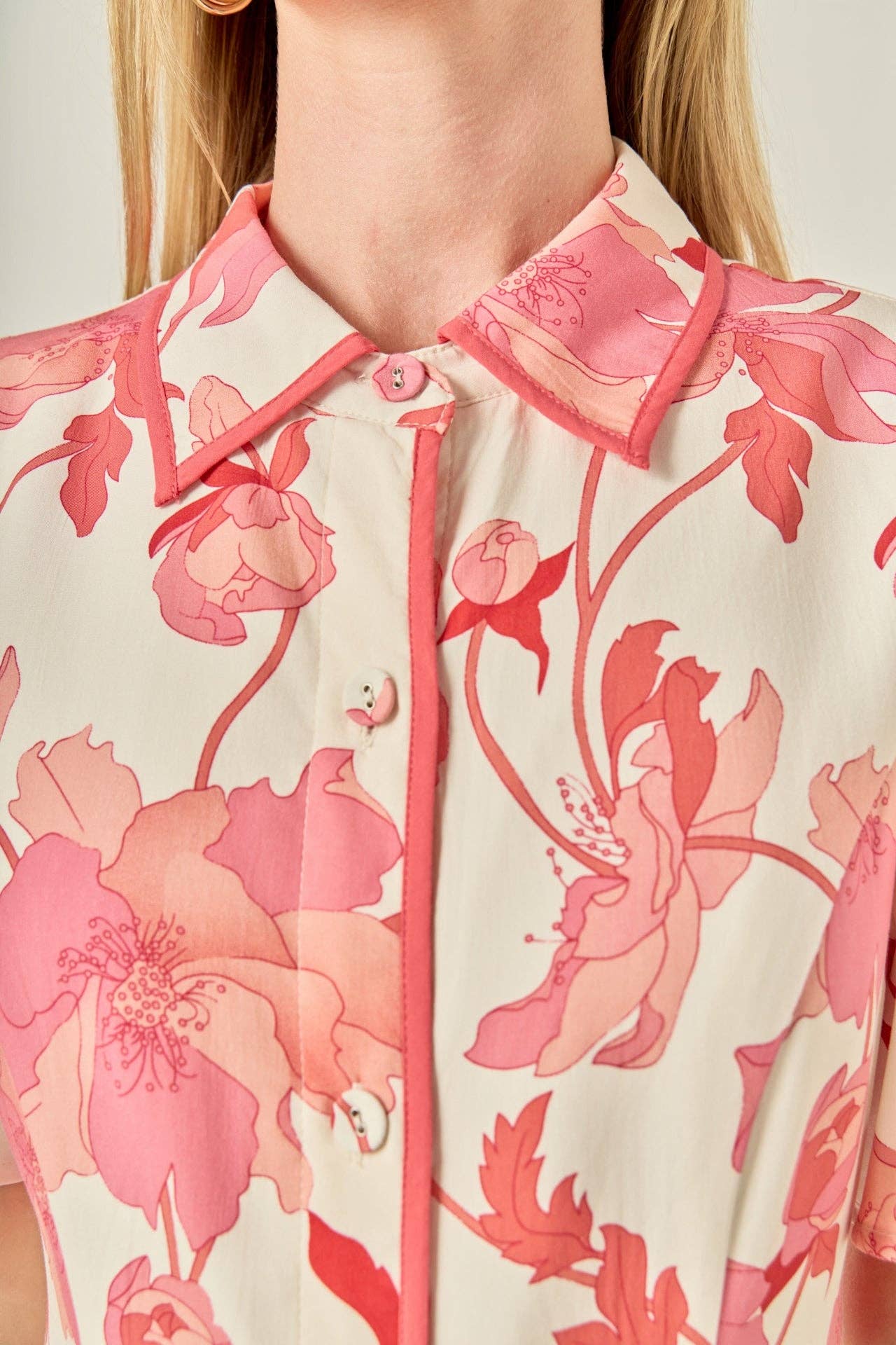A-Line Mini Shirt Dress