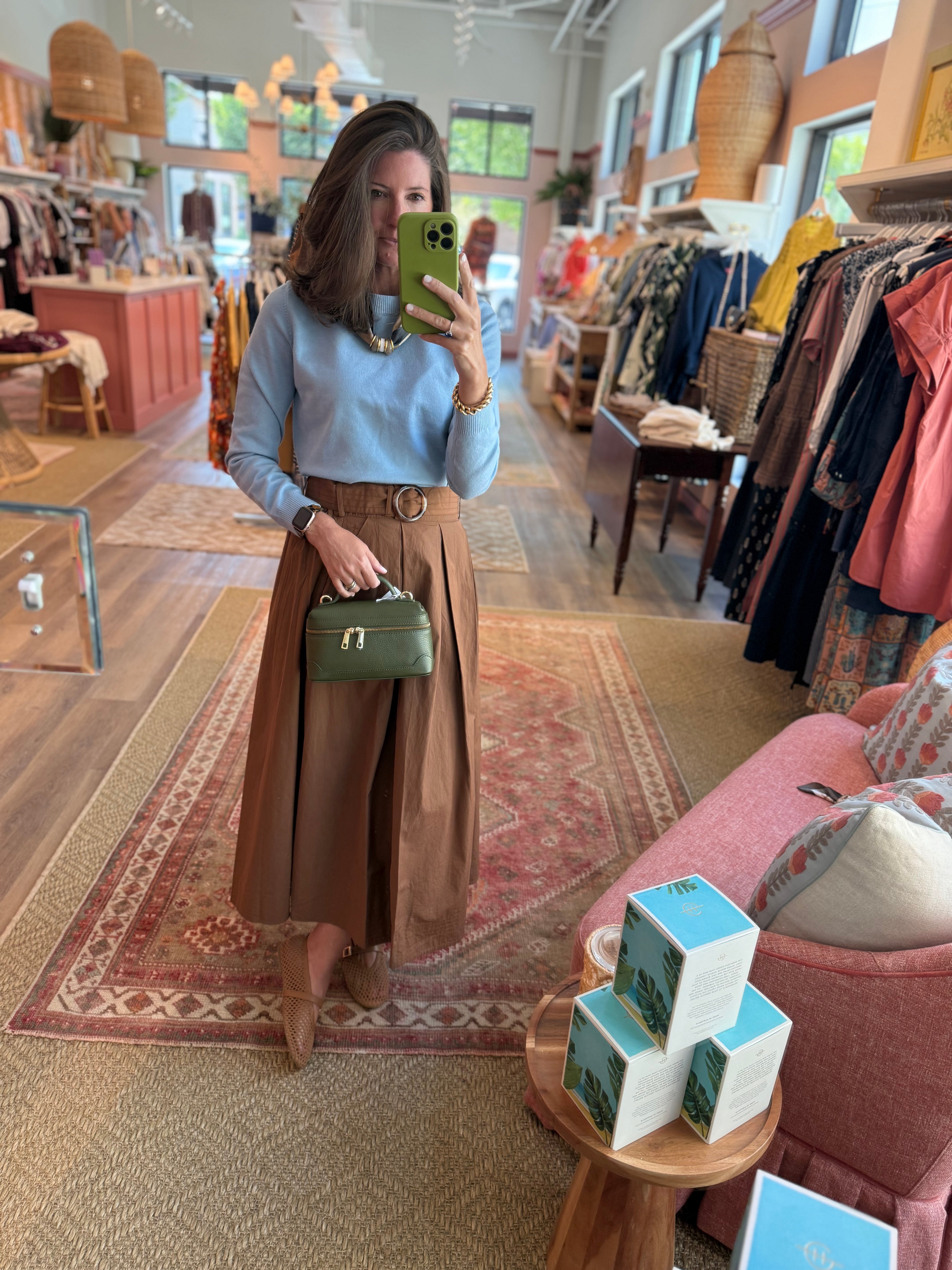 Mariano Skirt - Saddle