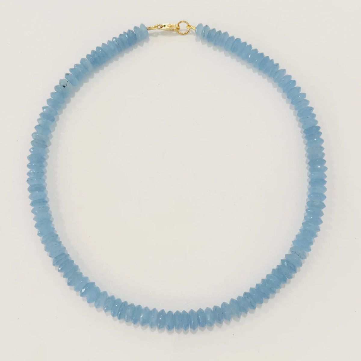 German Cut Chalcedony Candy Necklace