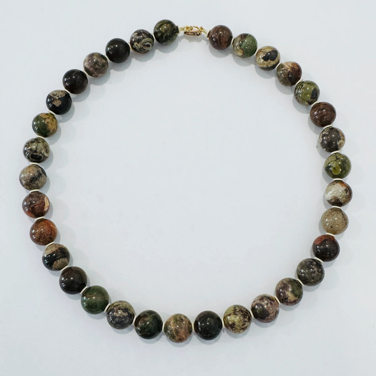 Mushroom Jasper Necklace