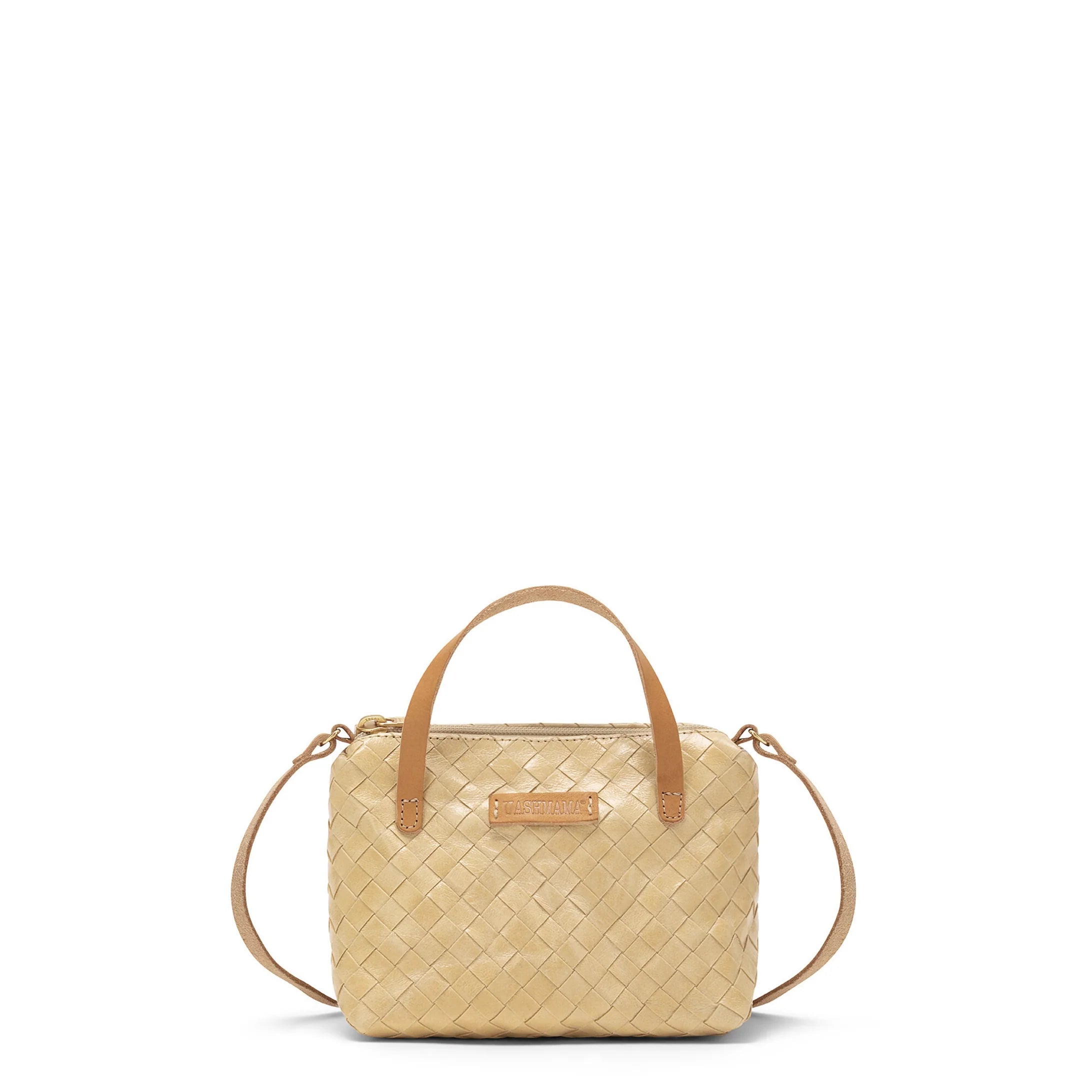 Gemmina Crossbody - Woven Cream