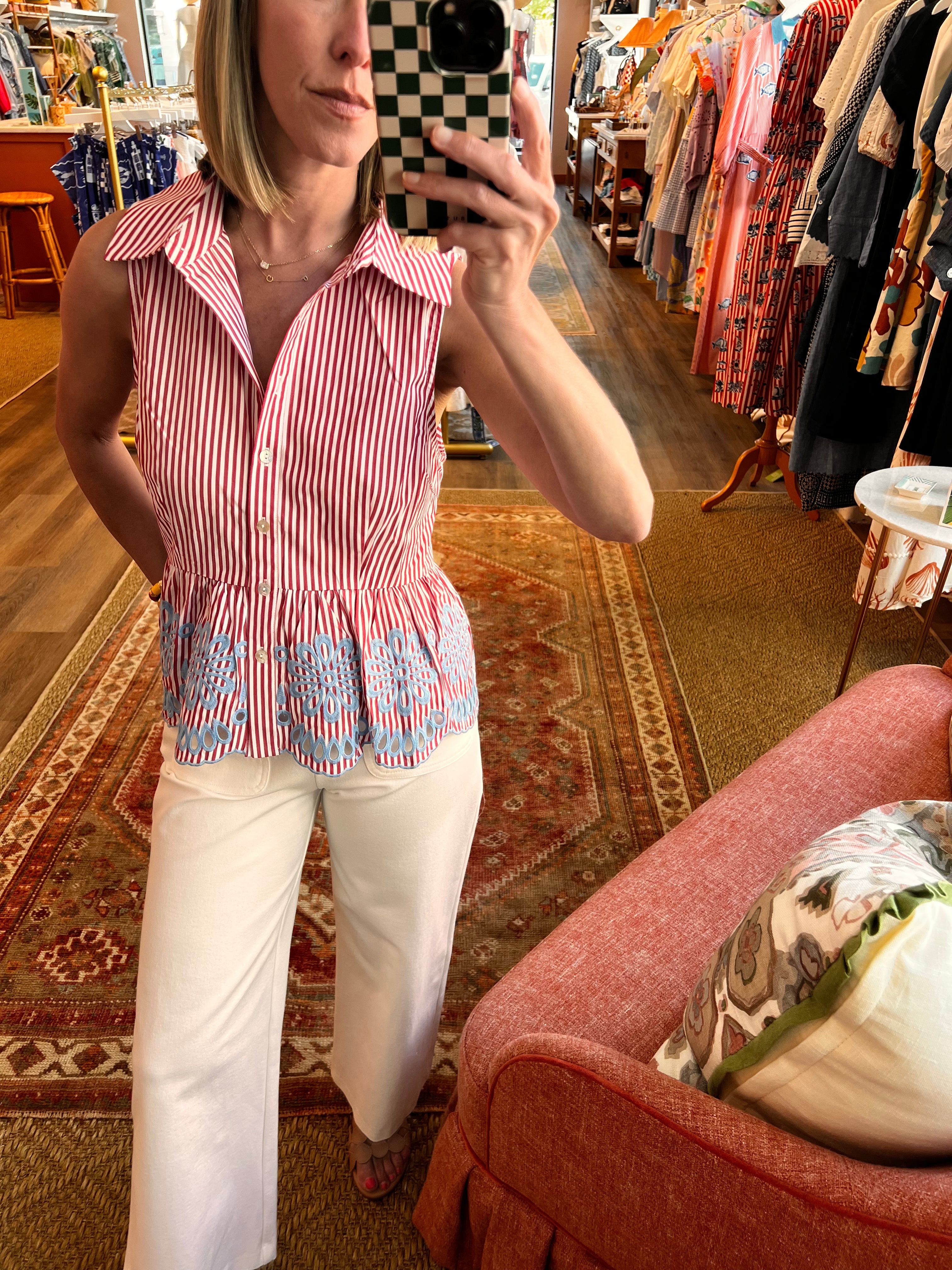 Americana Blouse