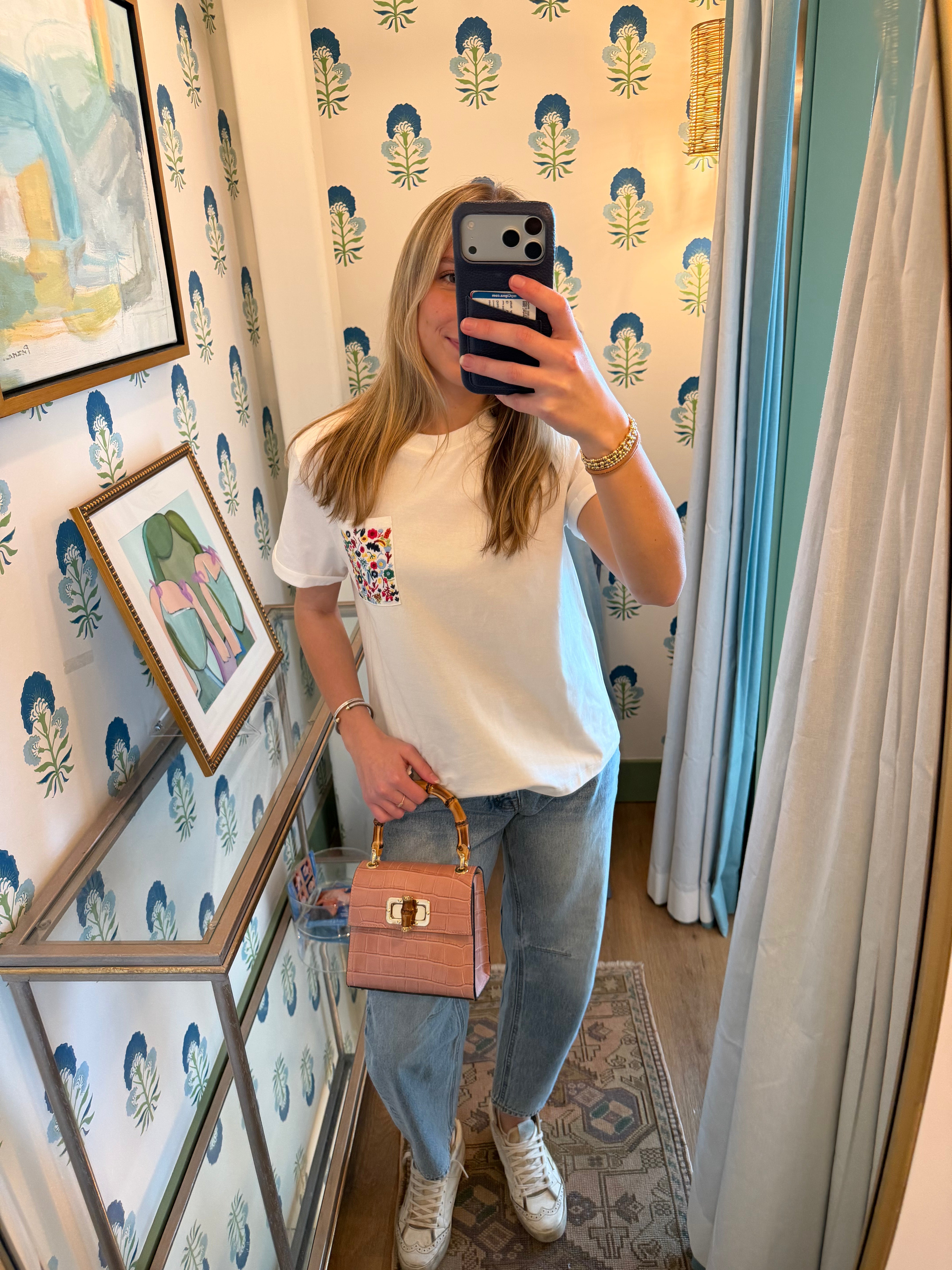 Flower Pocket Shirt