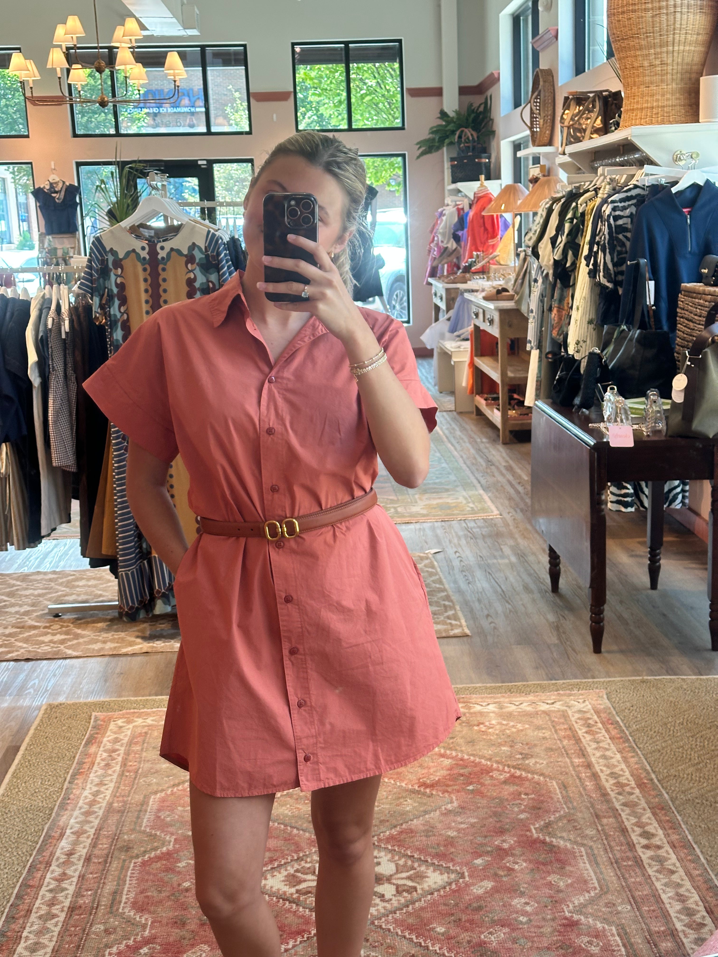Jillian Dress- Rosewood
