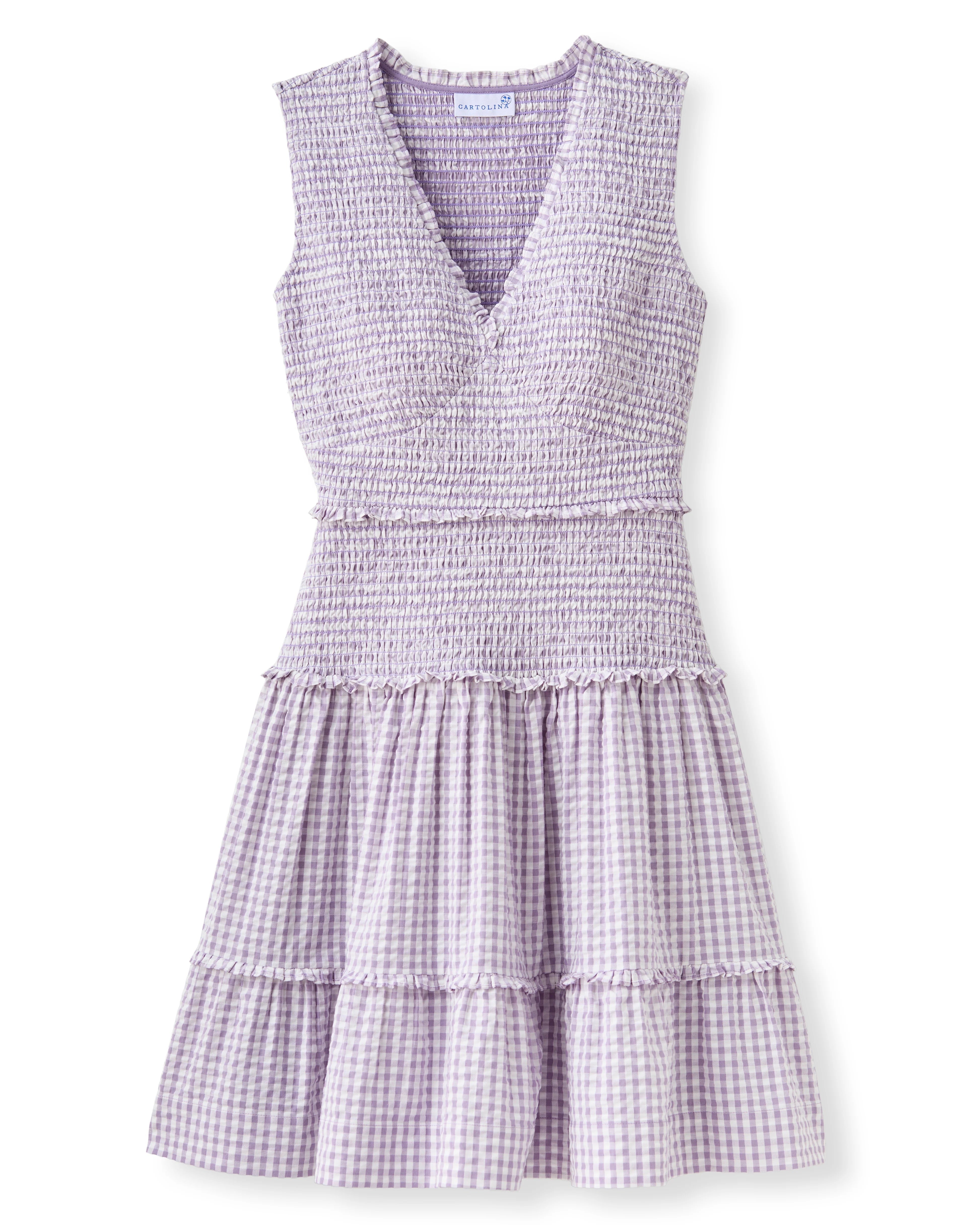 Rhett Mini Dress- Wisteria