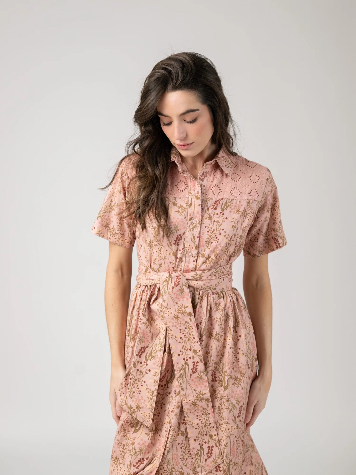 The Elle Maxi Dress | Rose Autumn Stems