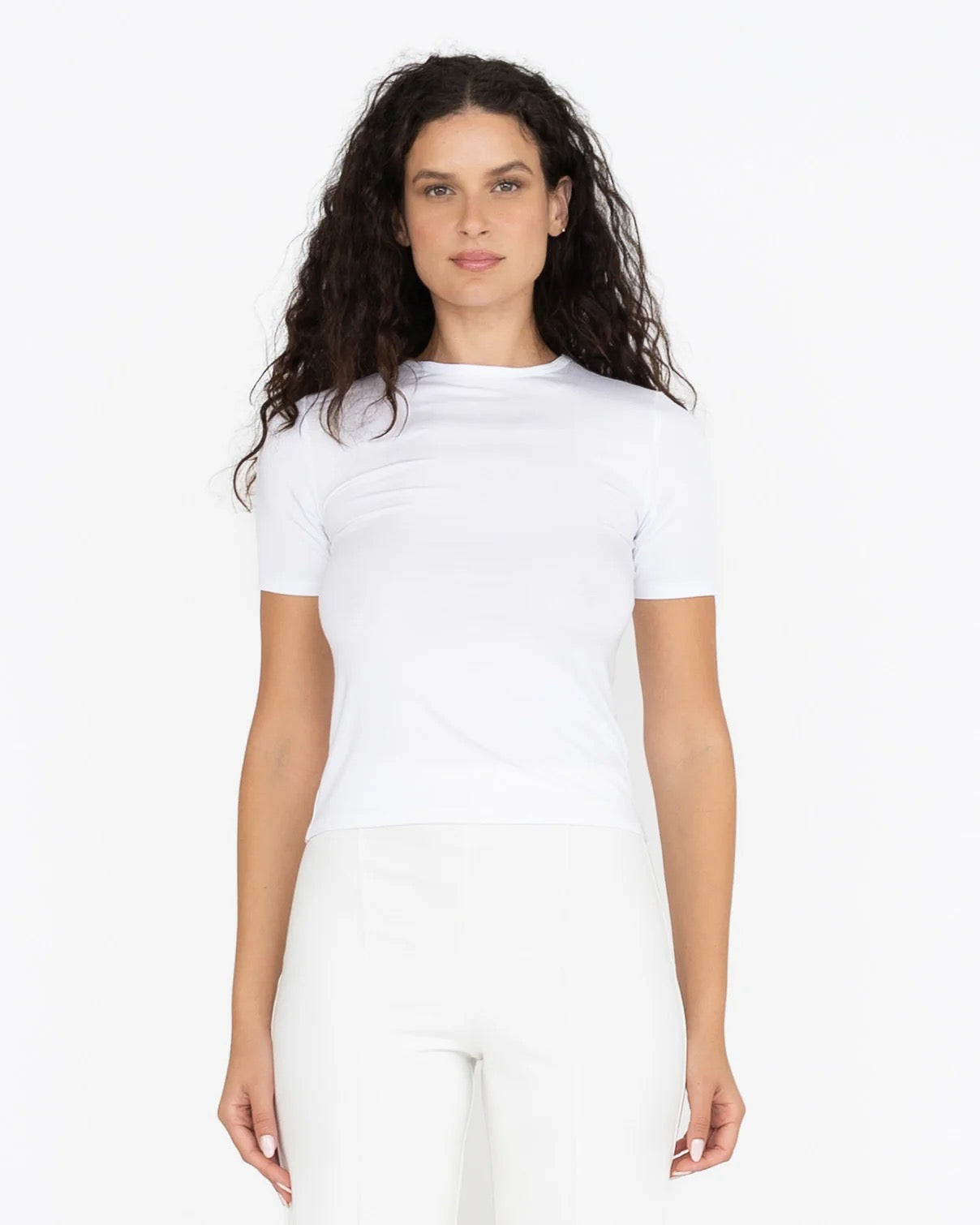 Fitted T-Shirt - White