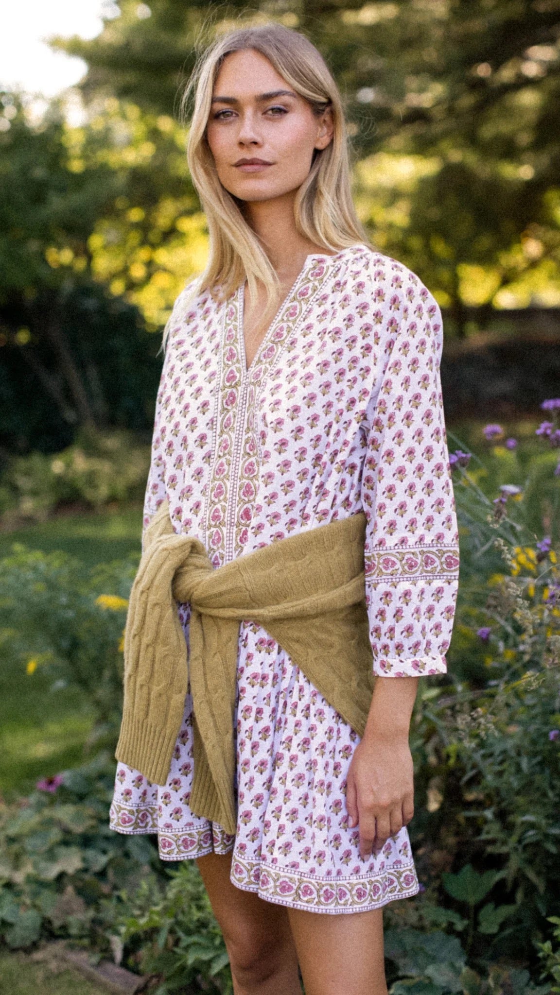 Jeanine Dress - Faded Rose