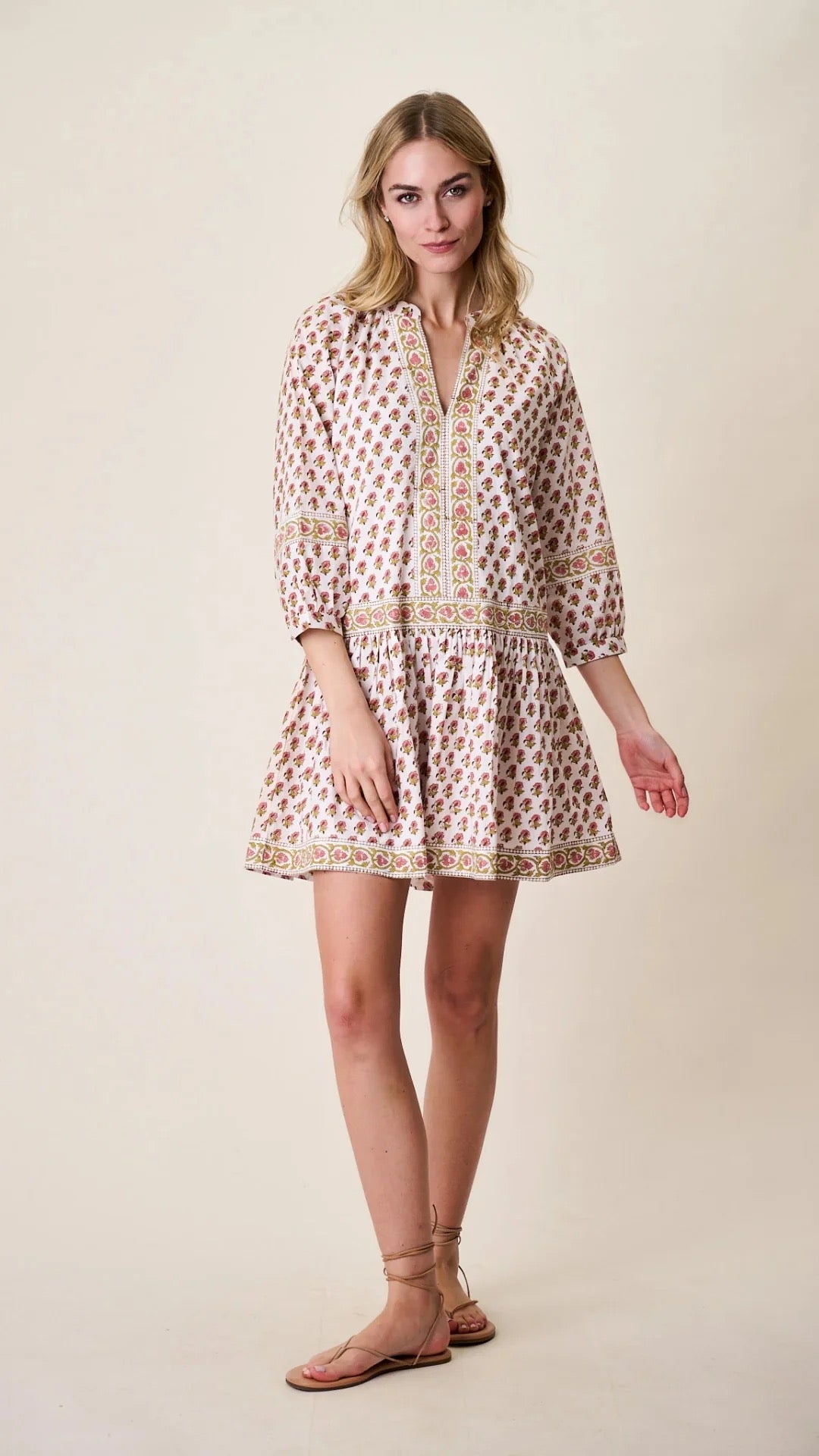 Jeanine Dress - Faded Rose