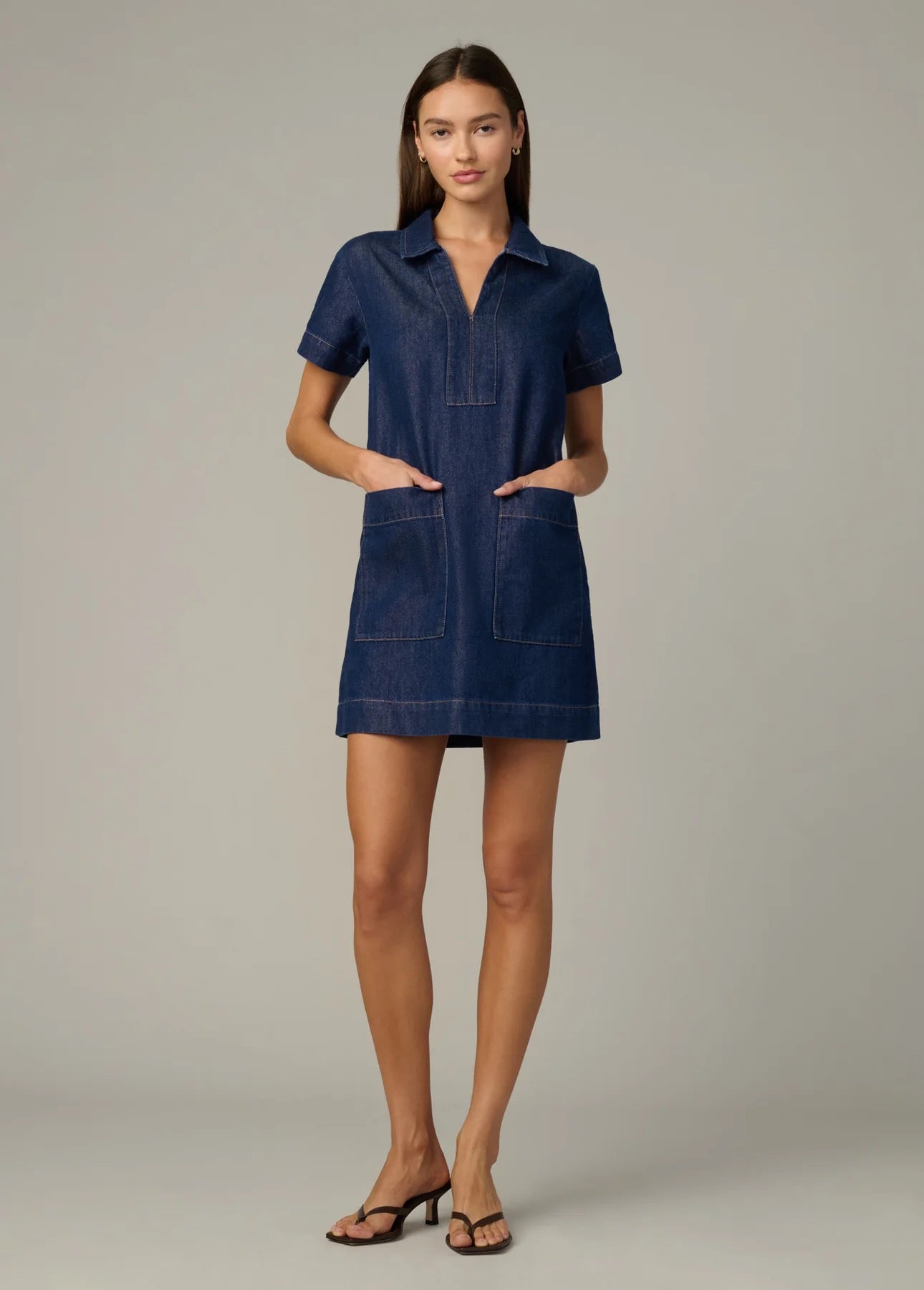 The Lillian Denim Dress