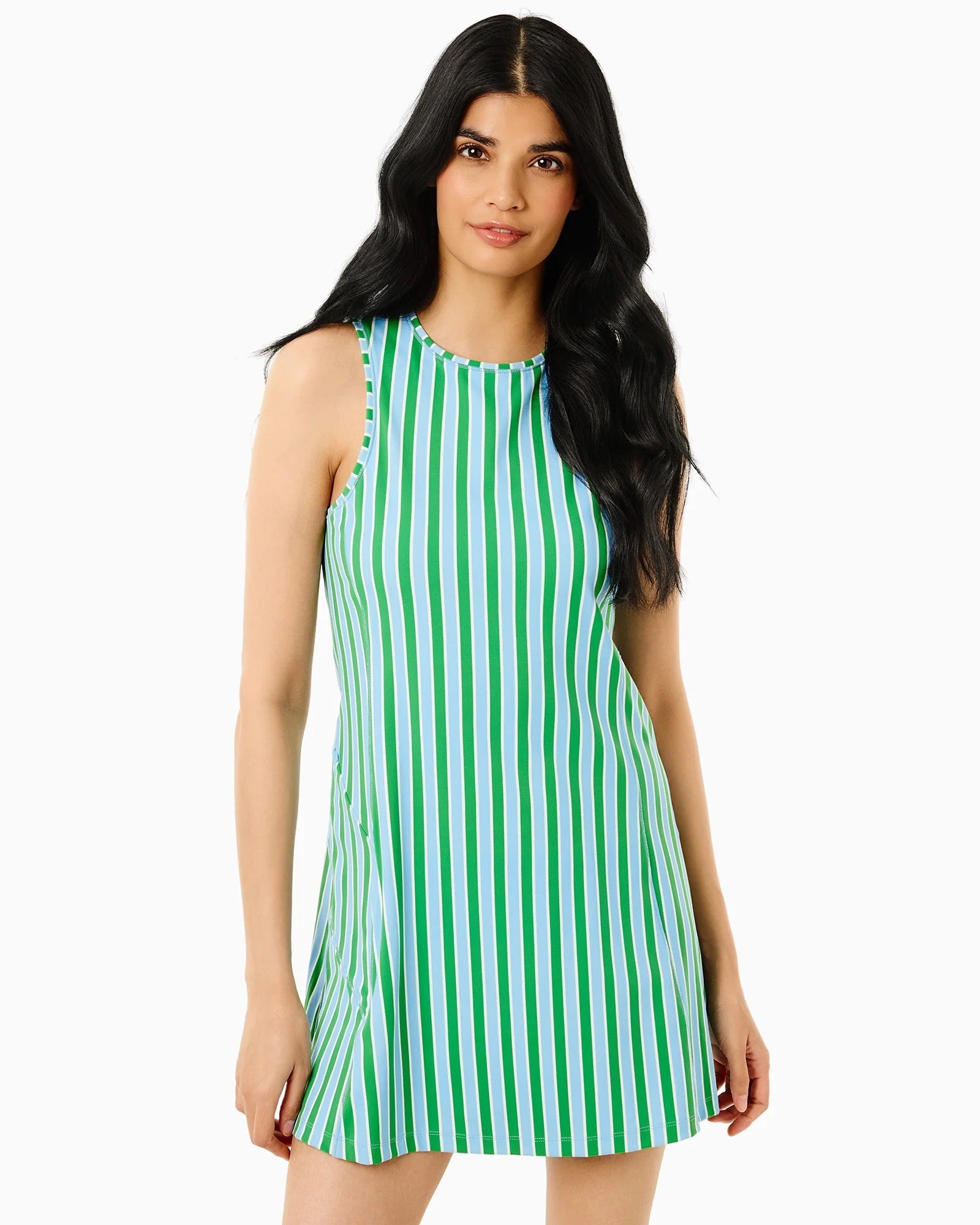 Smooth Sport Sleeveless Panama Active Dress