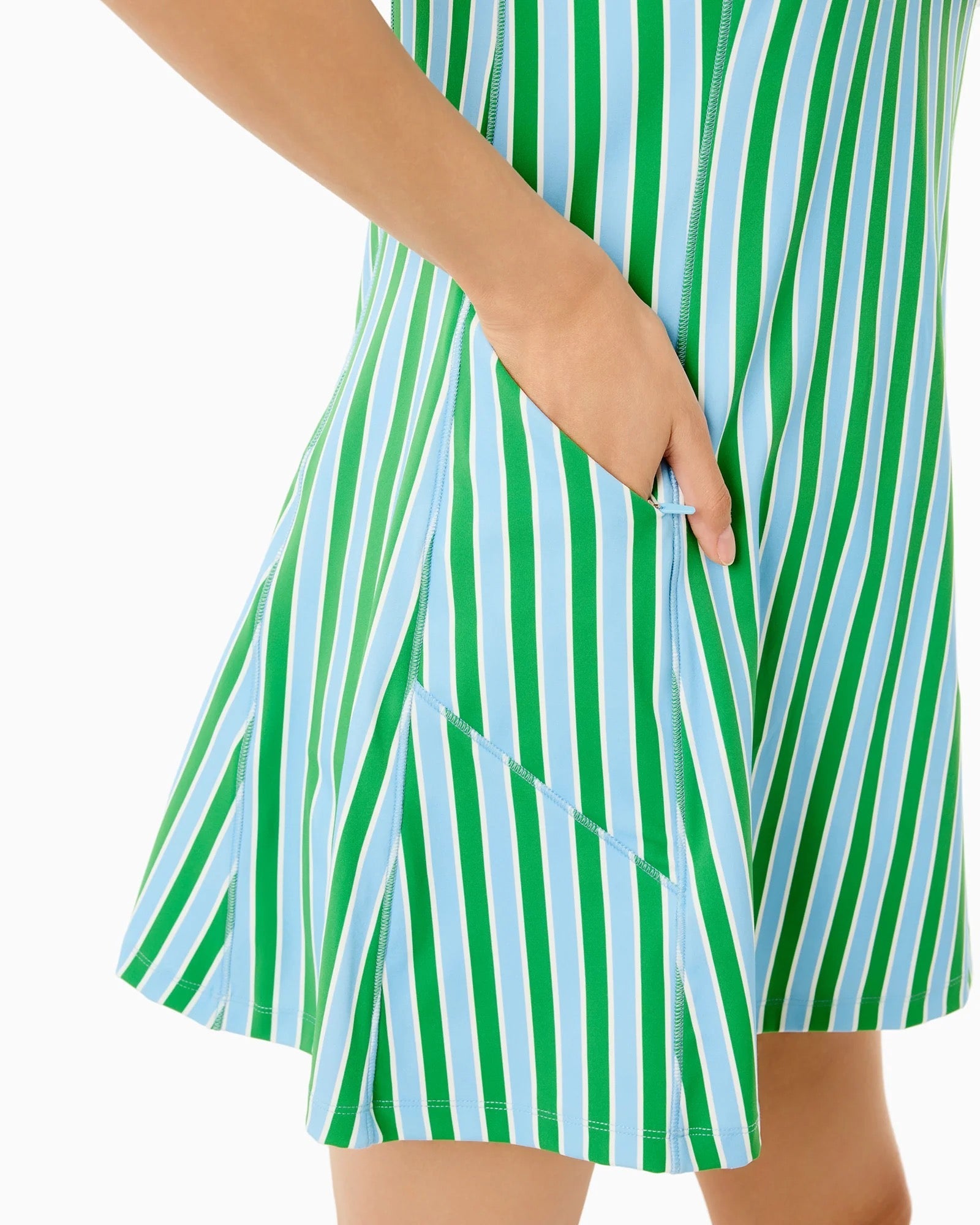 Smooth Sport Sleeveless Panama Active Dress