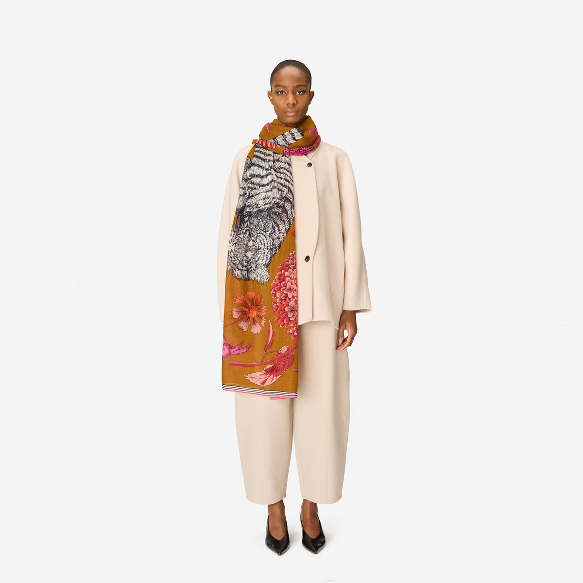 Scarf 80 - Gustav - Golden Brown