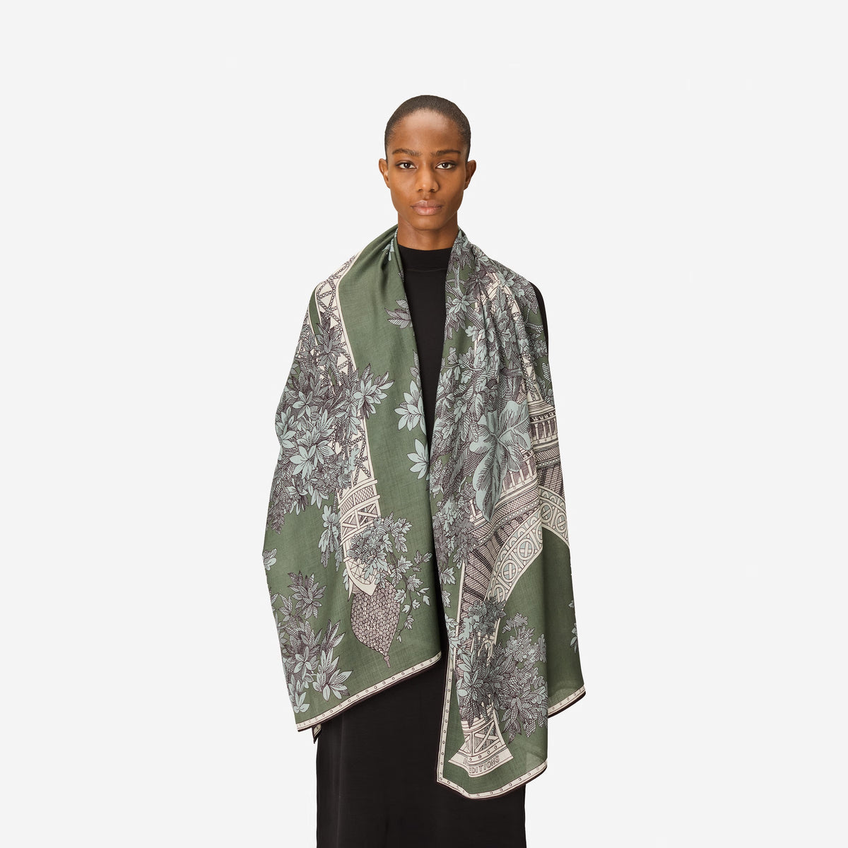 Scarf 80 - 1889 - Khaki