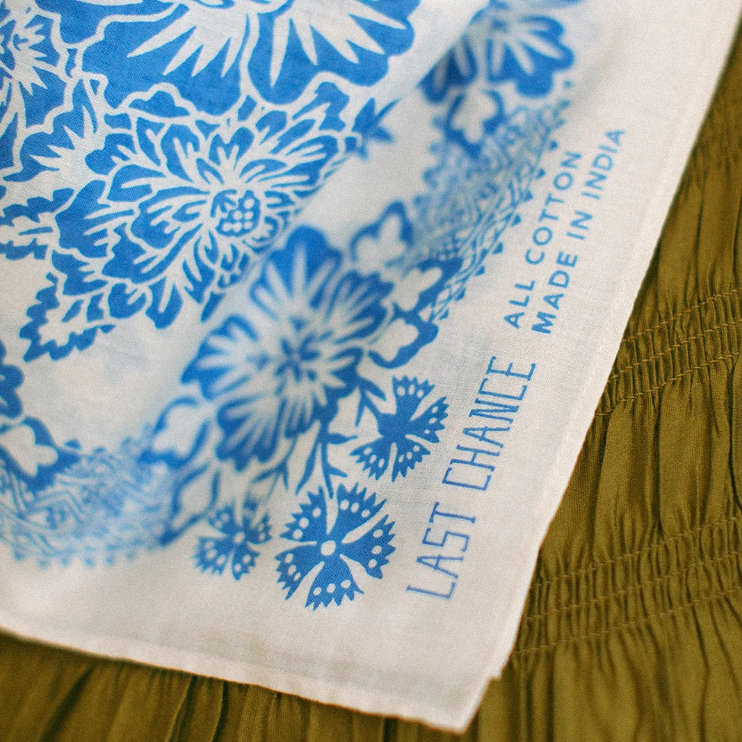 Cotton Blossom Bandana | Coastal