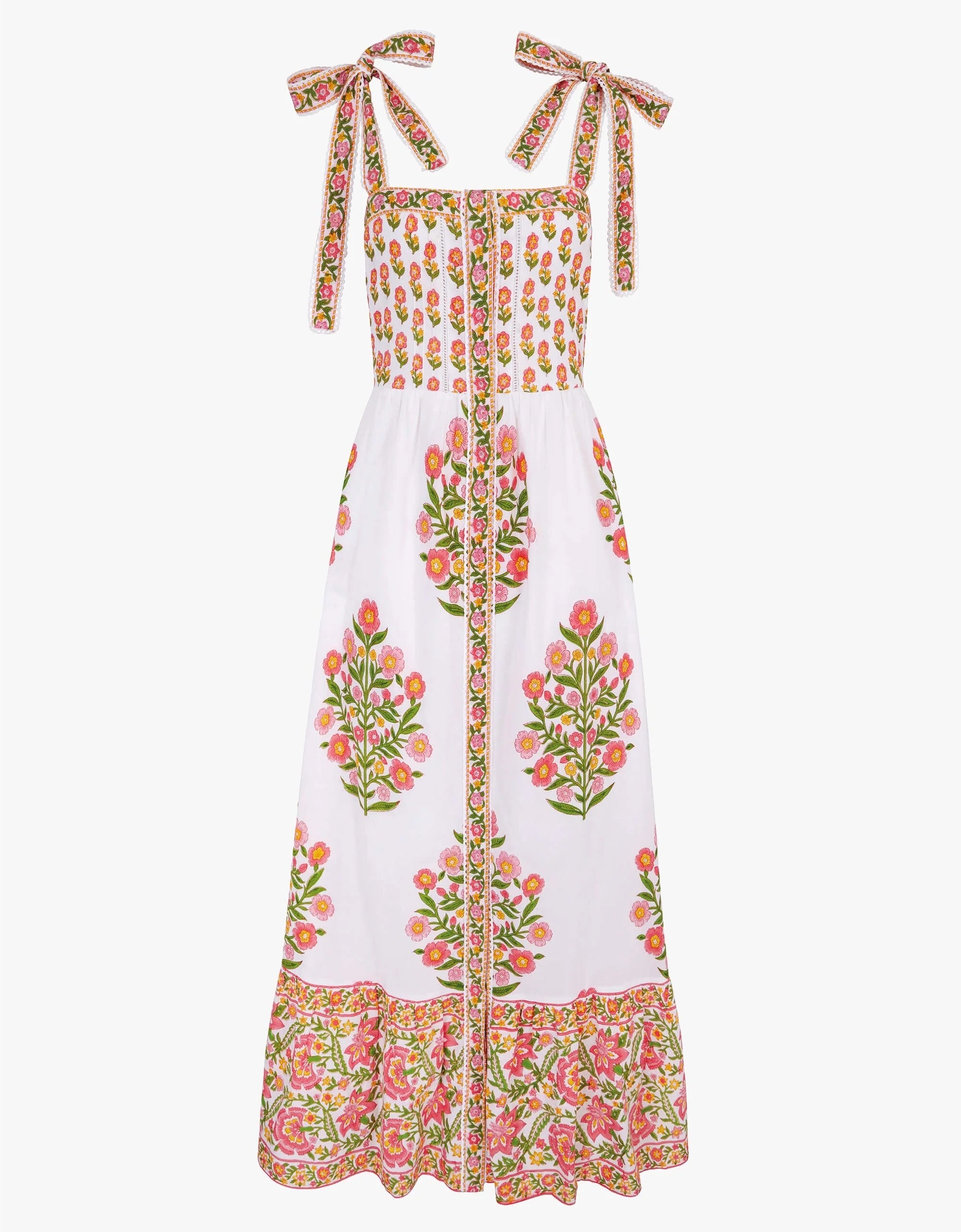 Elena Dress Mixed Peony