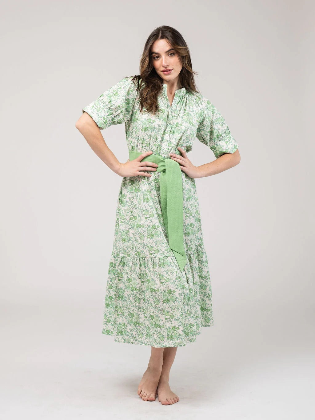 The Jane Dress | Green Garden