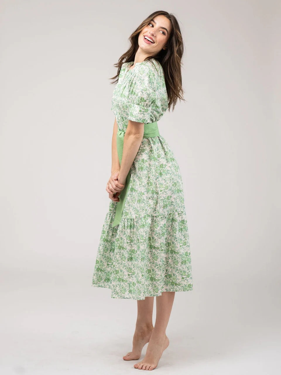 The Jane Dress | Green Garden
