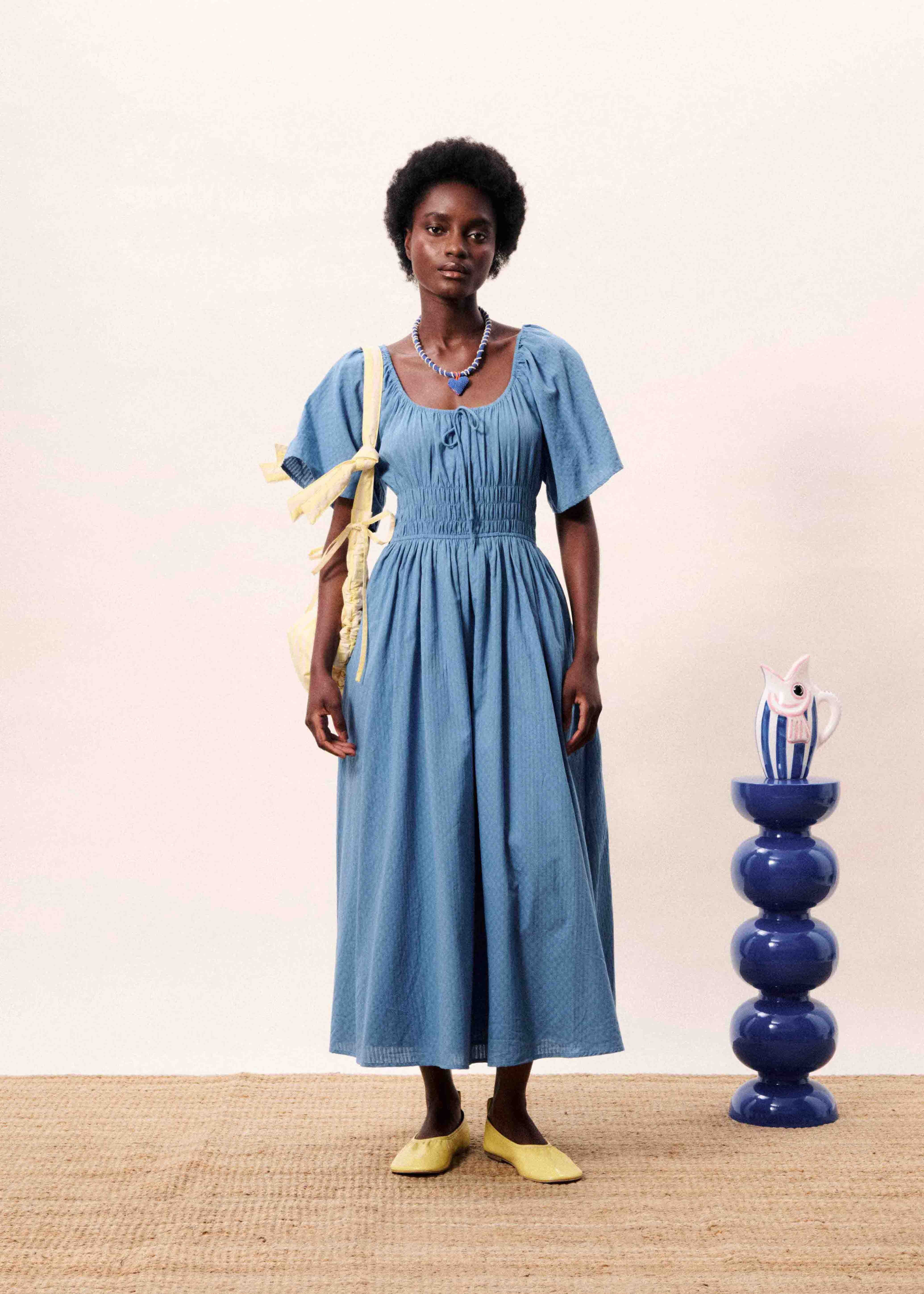 Yemanja Dress Blue Denim