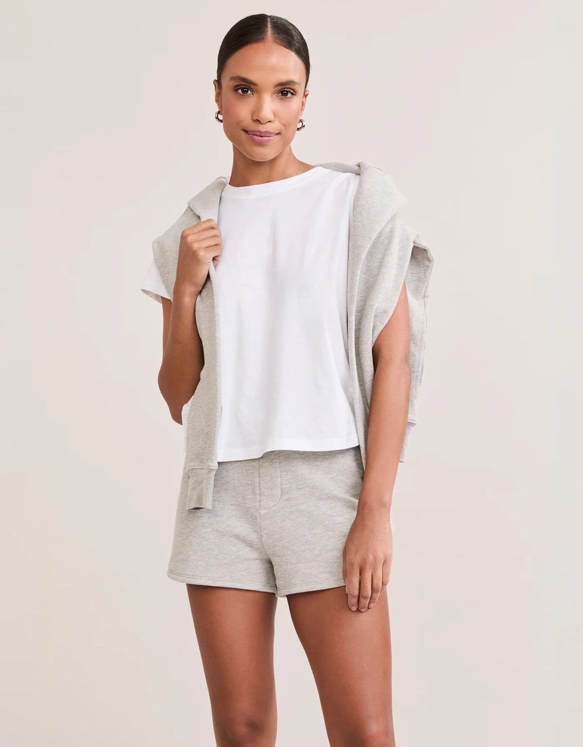 Charlotte Crew Neck Tee- White
