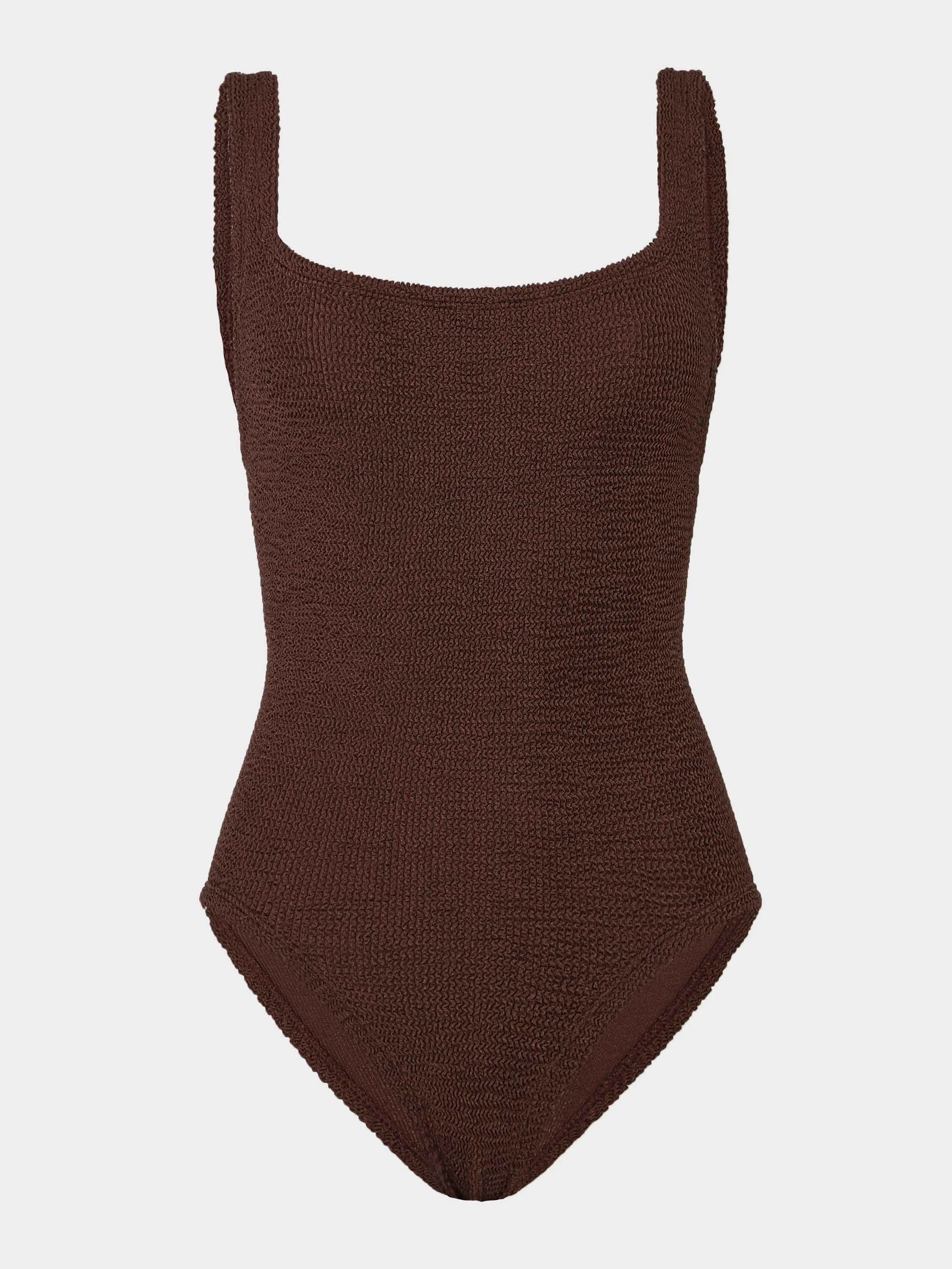 Coverage Square Neck Swim Bubblegum