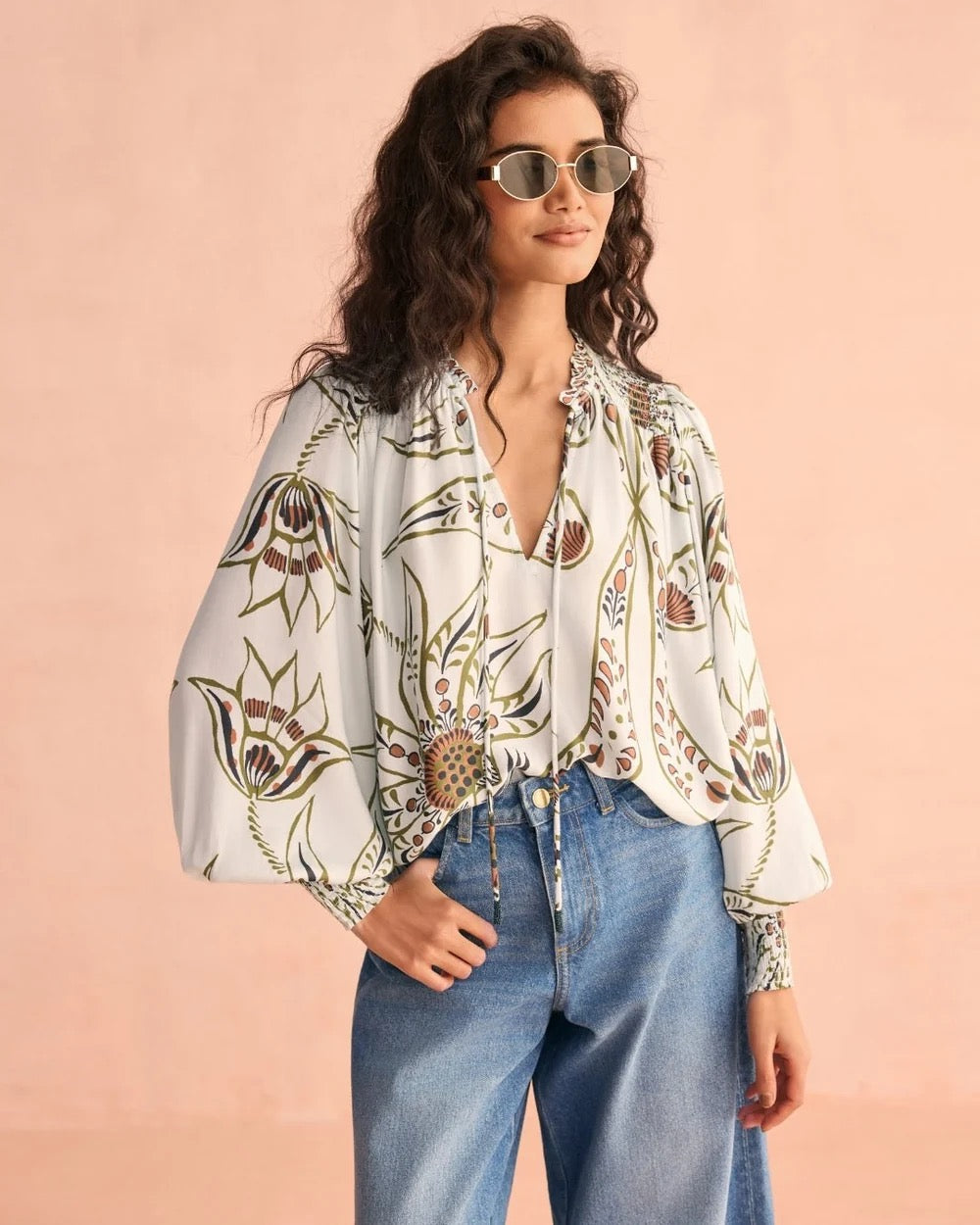 Anouk Blouse Diya Powder