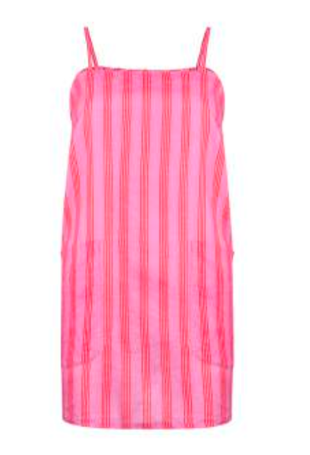 Orchid Pinstripe Grotto Dress