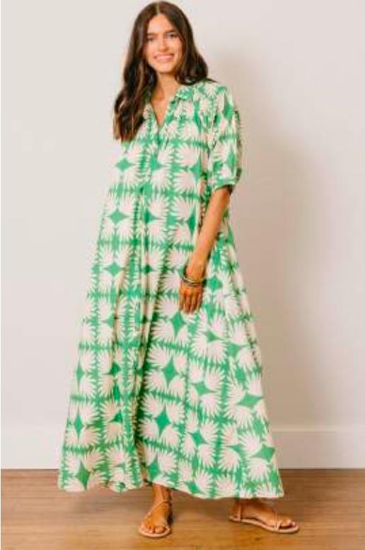 Viridian Tile Oasis Dress