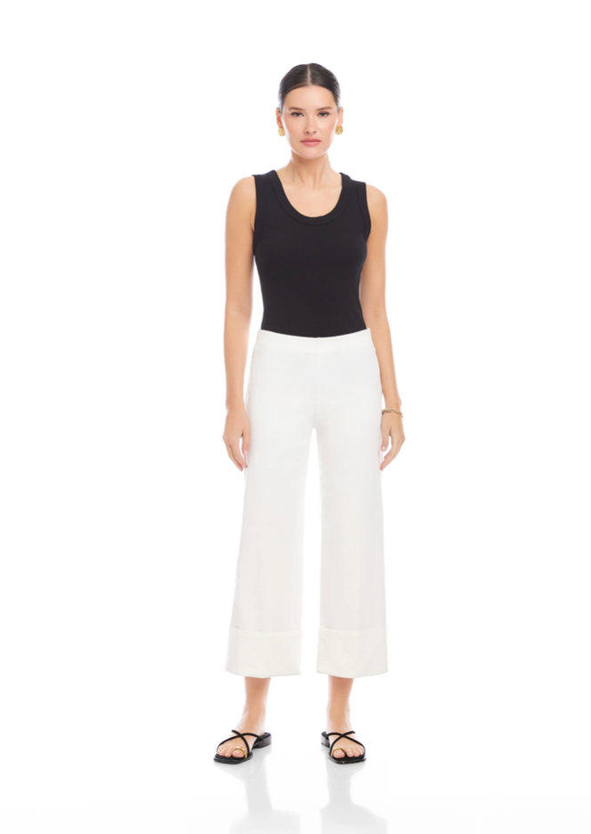 REGINA CUFF CROPPED PANTS