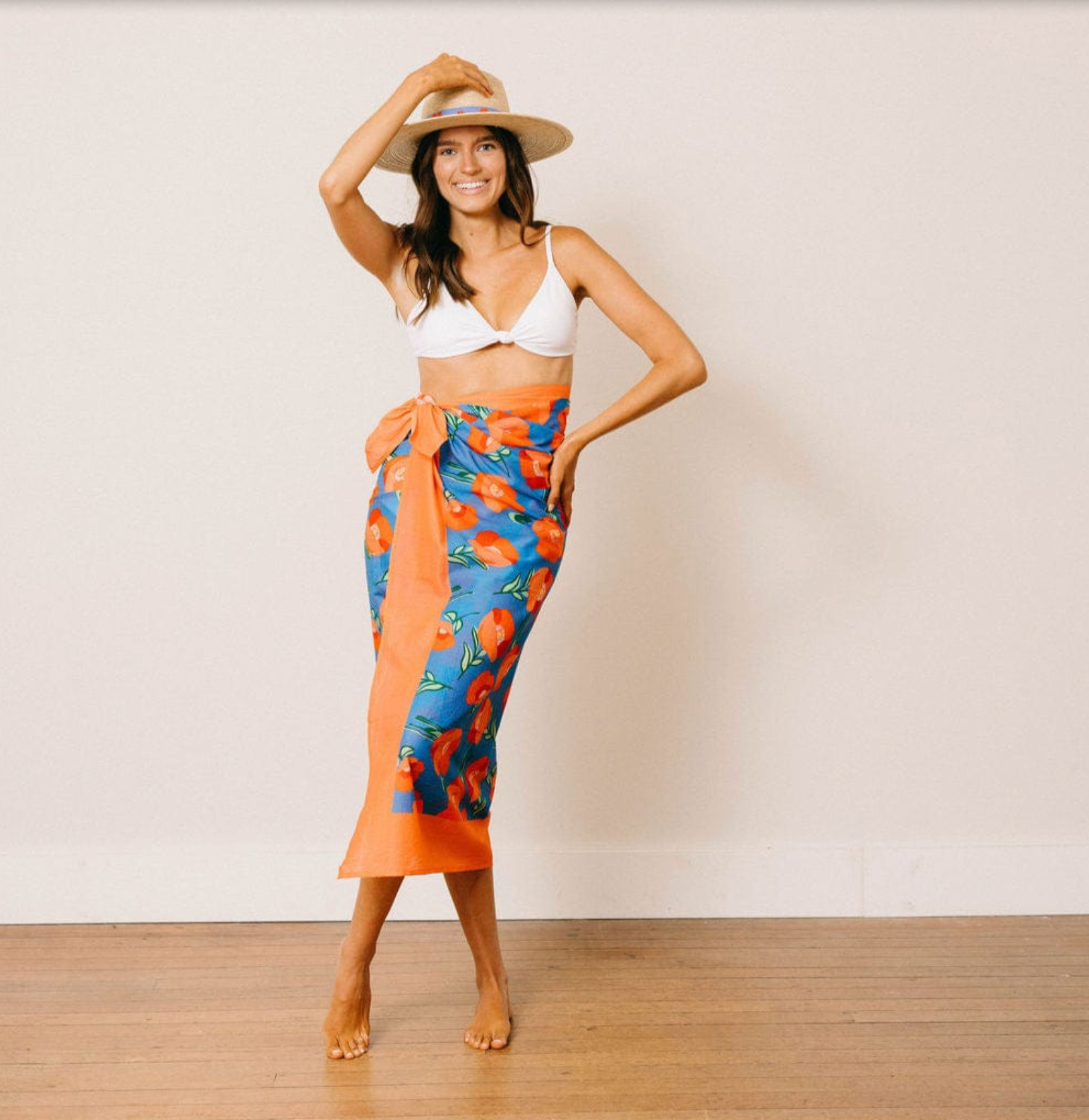 SUMMER POPPY SARONG