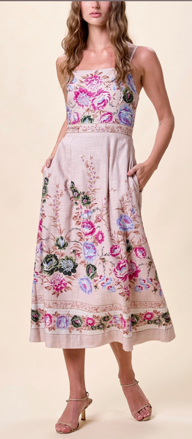 Trina Ankle Dress - Silva