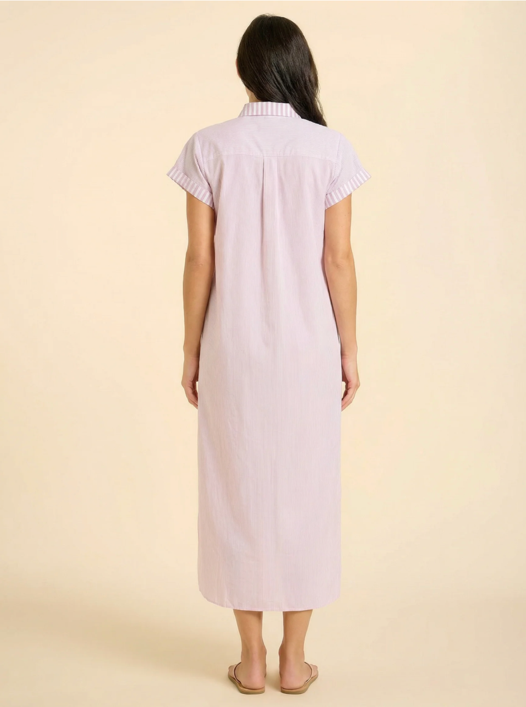Riga Short Sleeve Midi