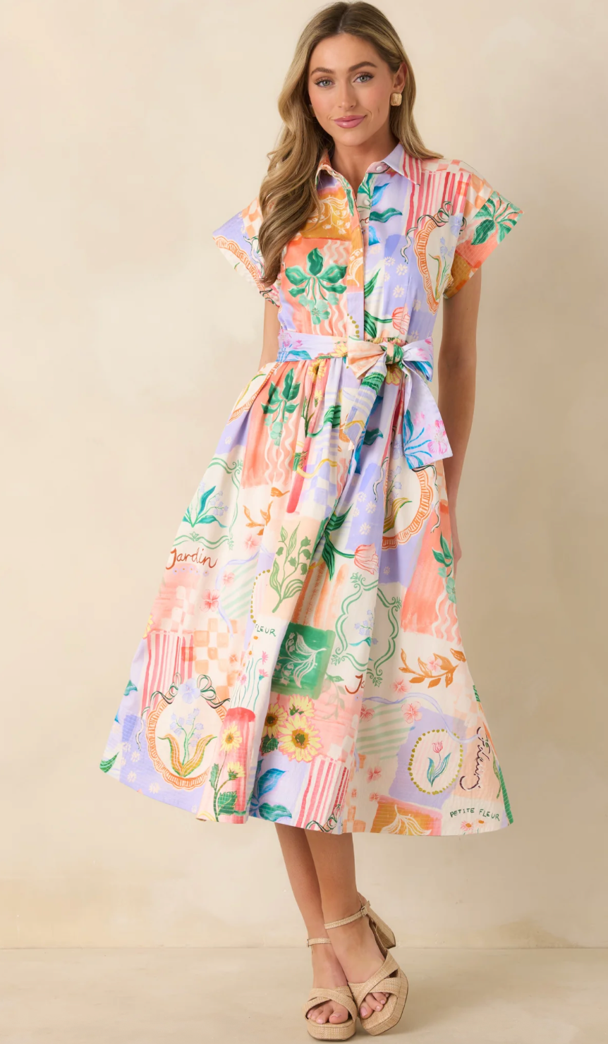 Prosperina Savannah Midi Dress