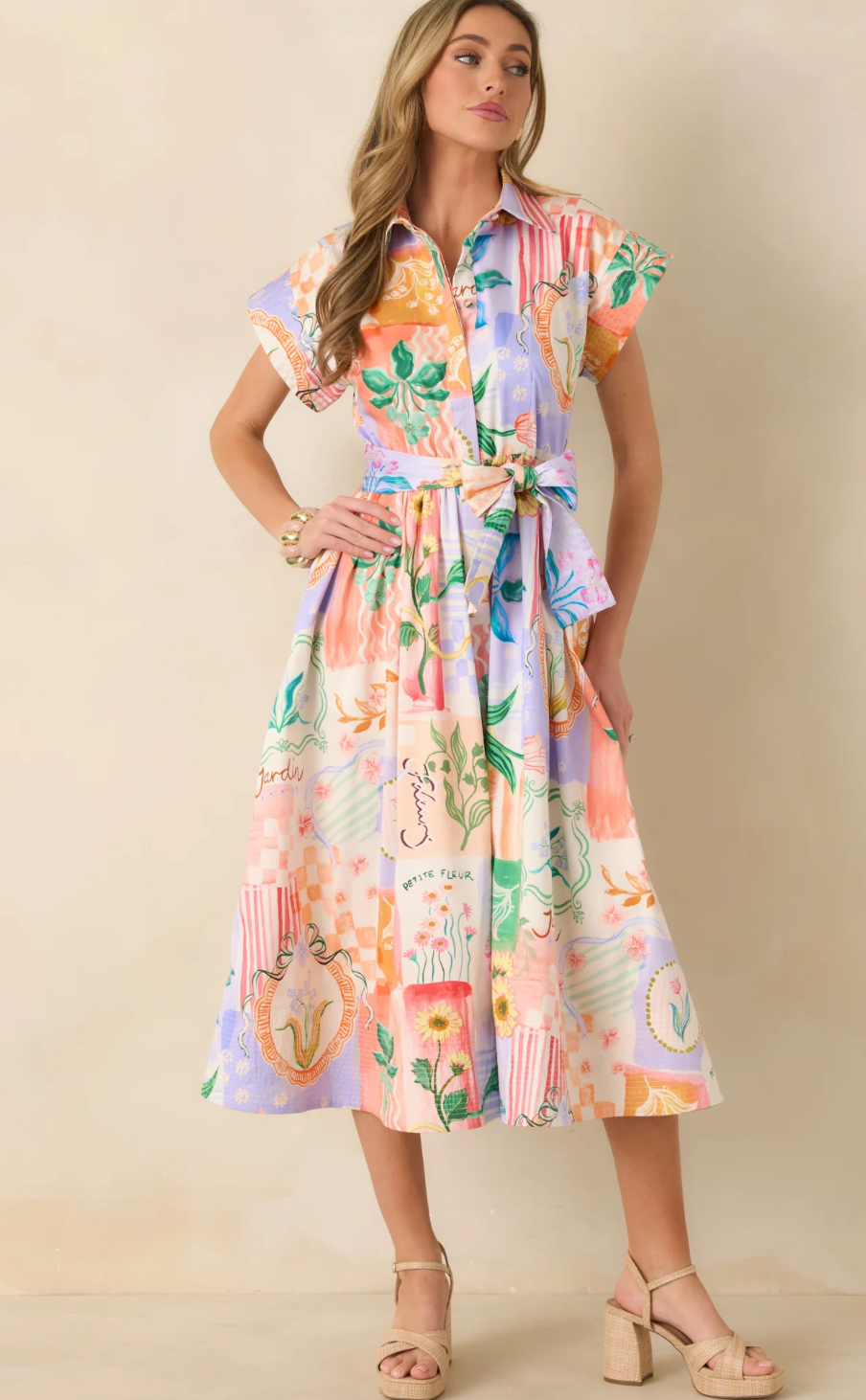 Prosperina Savannah Midi Dress