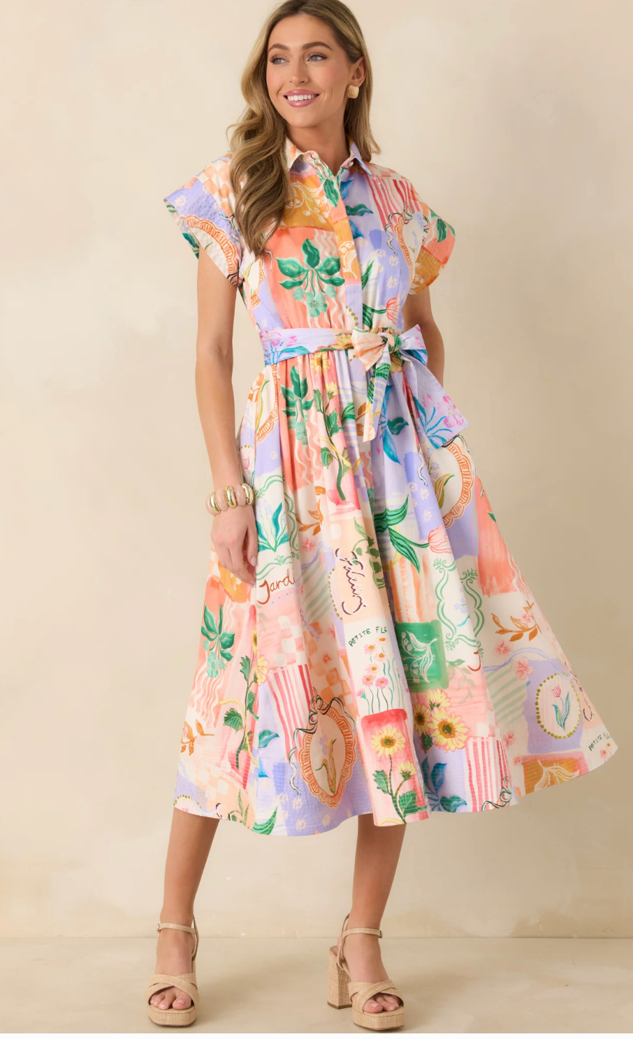 Prosperina Savannah Midi Dress