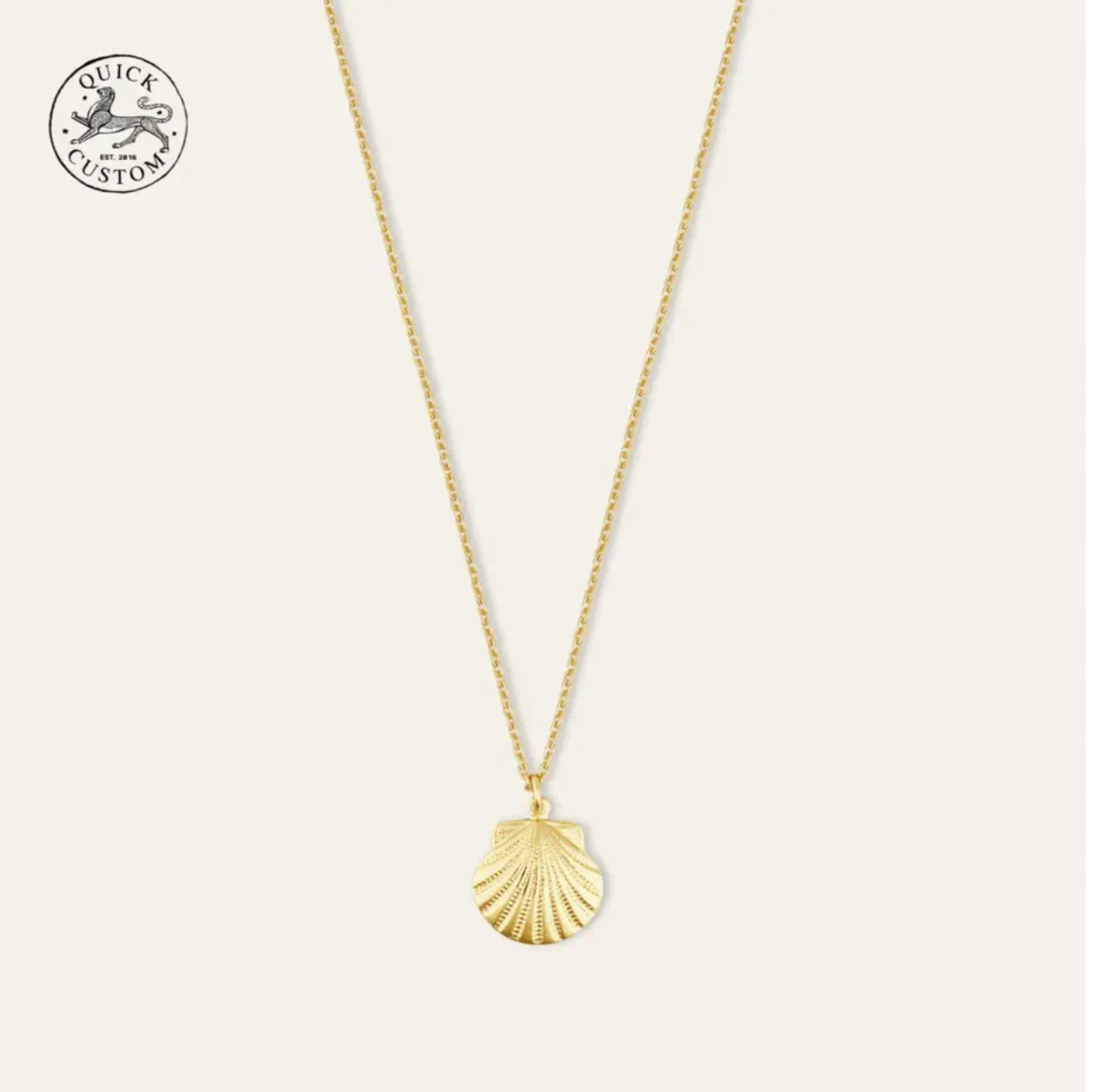 HART Dainty Shell pearl Necklace