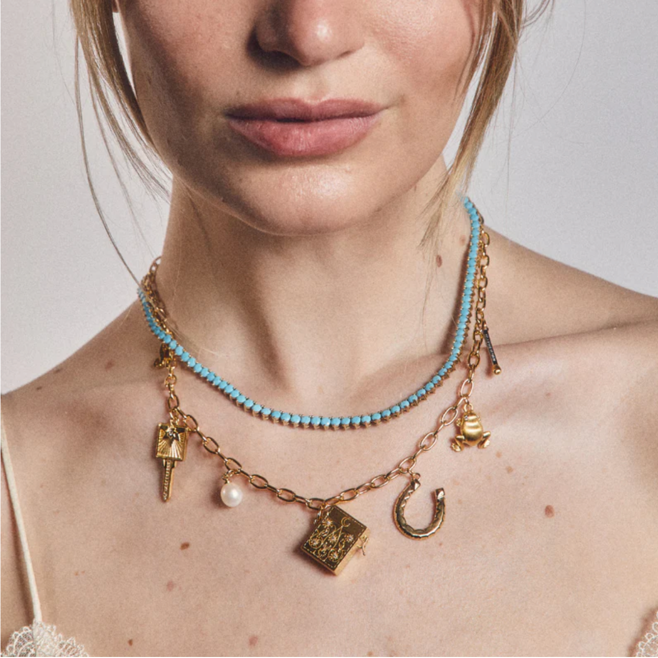 HART Frog charm necklace