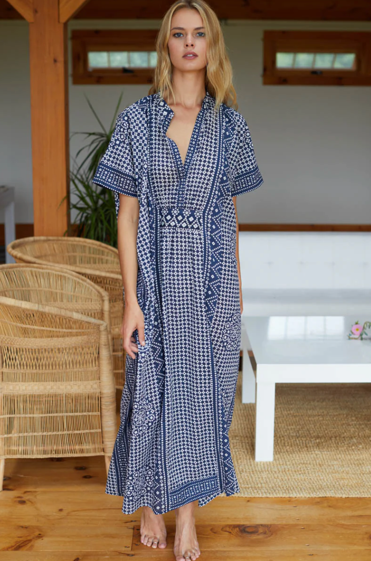 EMERSON CAFTAN - INK ORGANIC