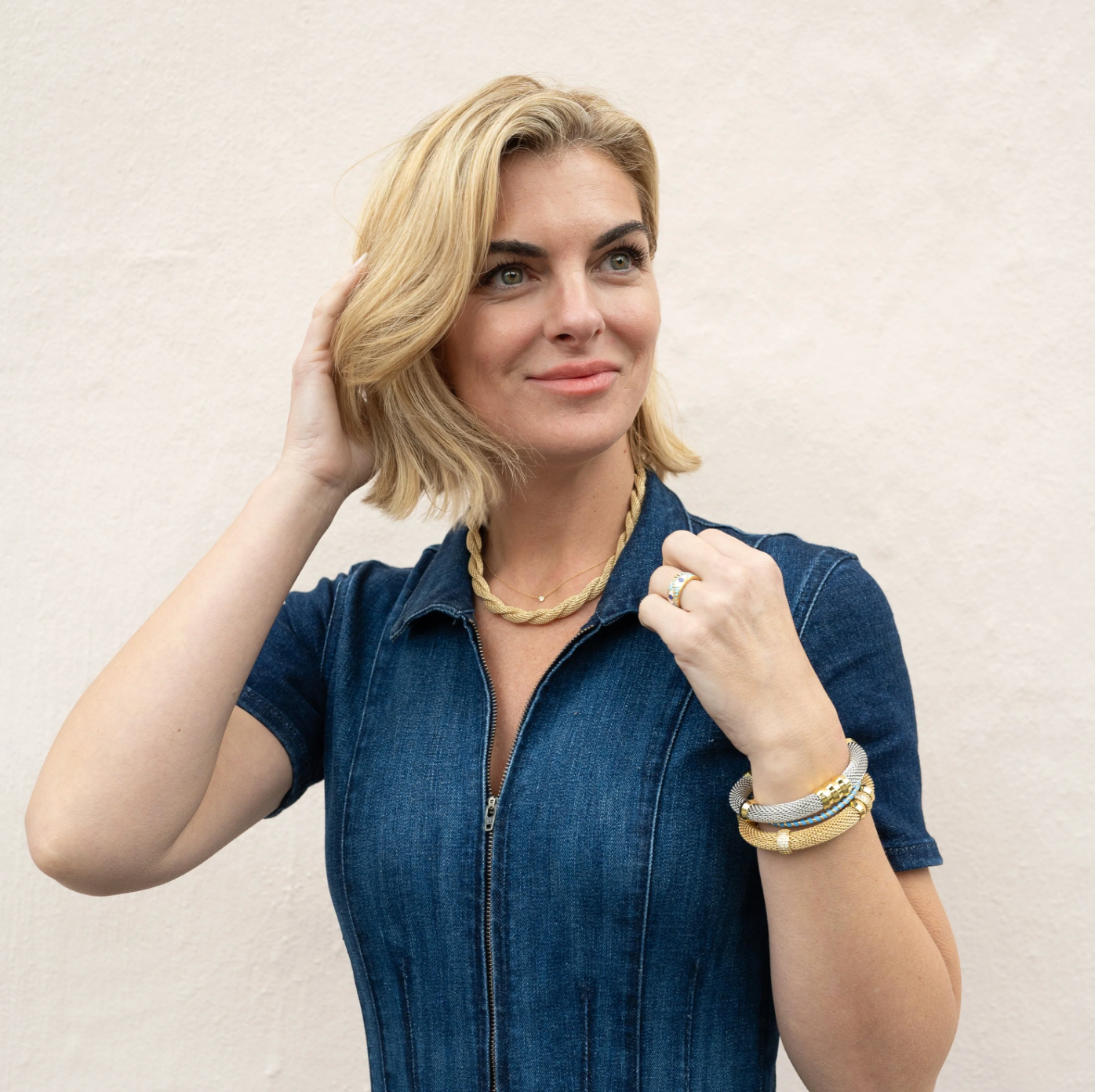 HOLST+LEE Twisted Mesh Necklace