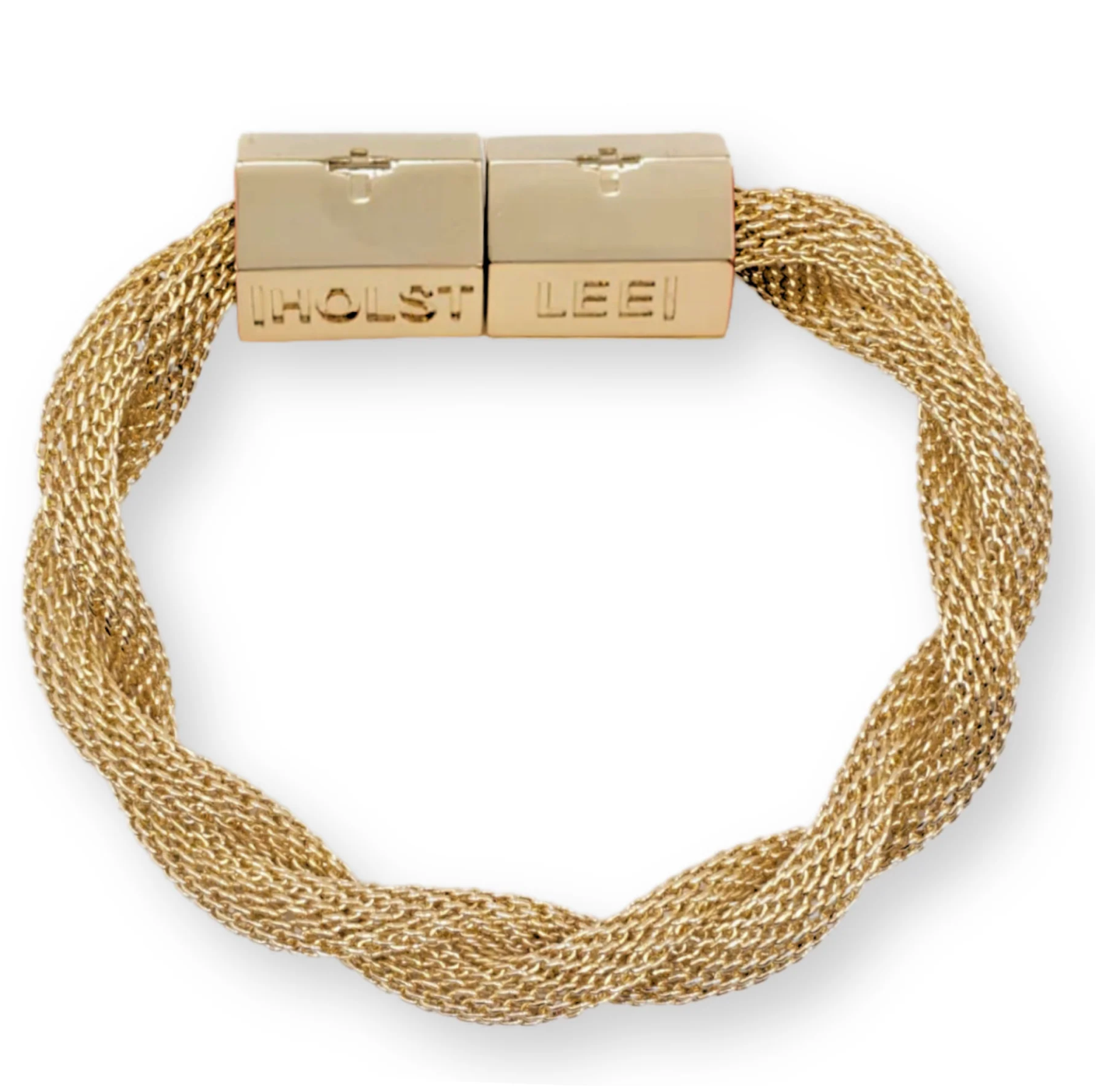 HOLST+LEE Twisted Mesh Bracelet