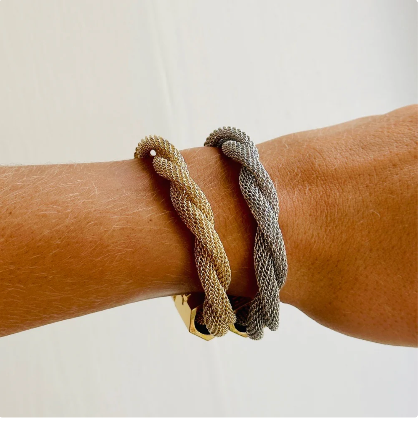 HOLST+LEE Twisted Mesh Bracelet