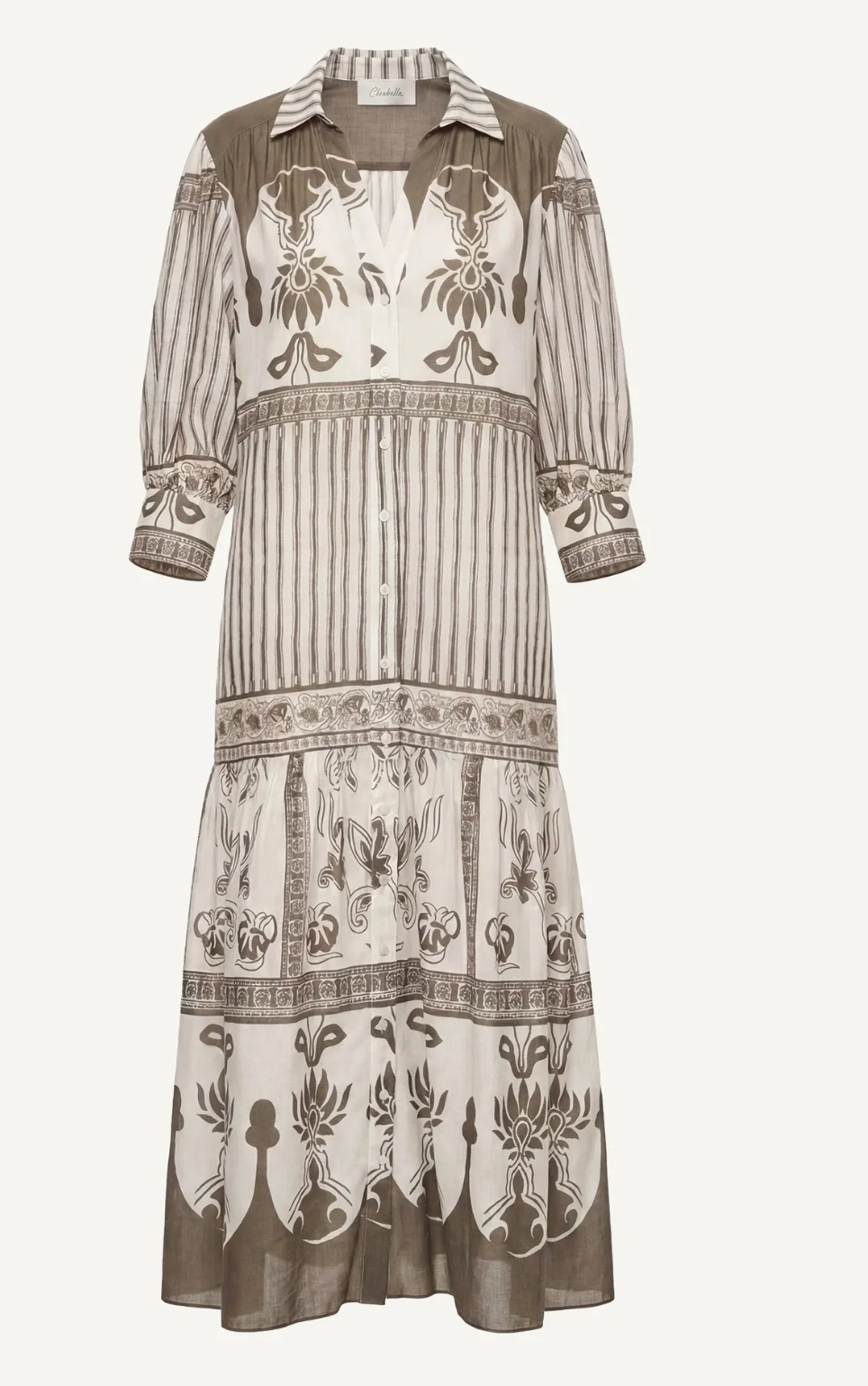 TAVIA ANKLE DRESS | SABLE